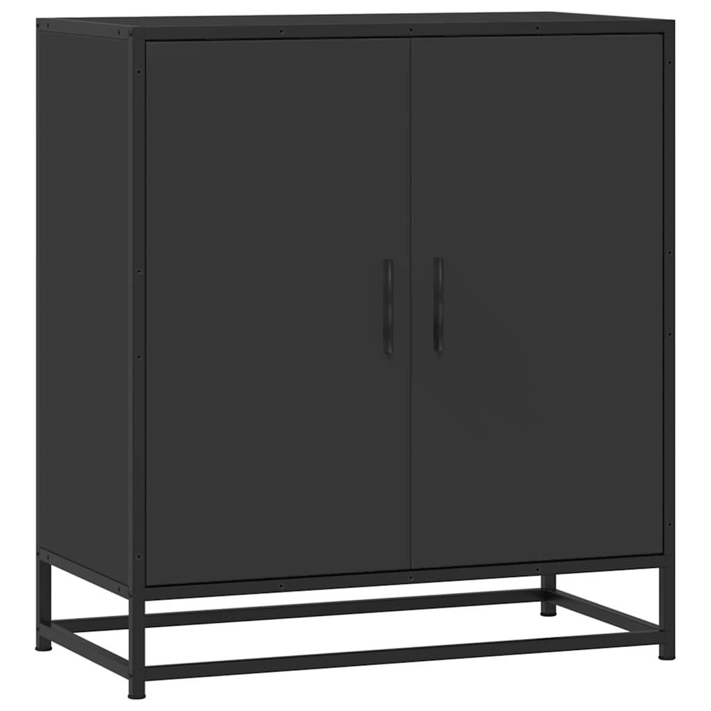 vidaXL Sideboard Sideboard Schwarz 68x35x76 cm günstig online kaufen