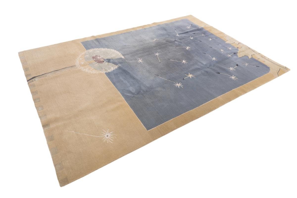 Orientteppich Nepal mm Moderner Orientteppich, Nain Handgeknüpfter Trading, 219x319 Höhe: 15 rechteckig