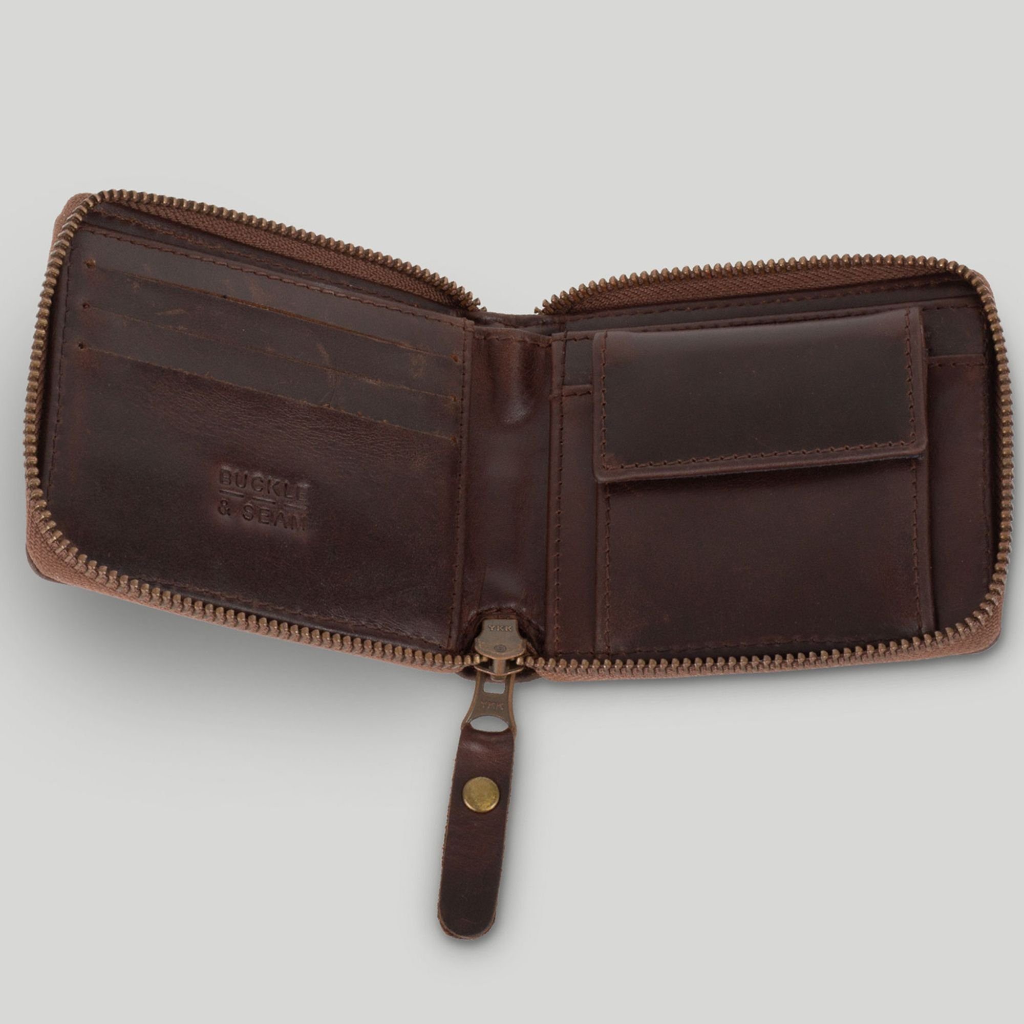Buckle & Seam Geldbörse Grind, Leder