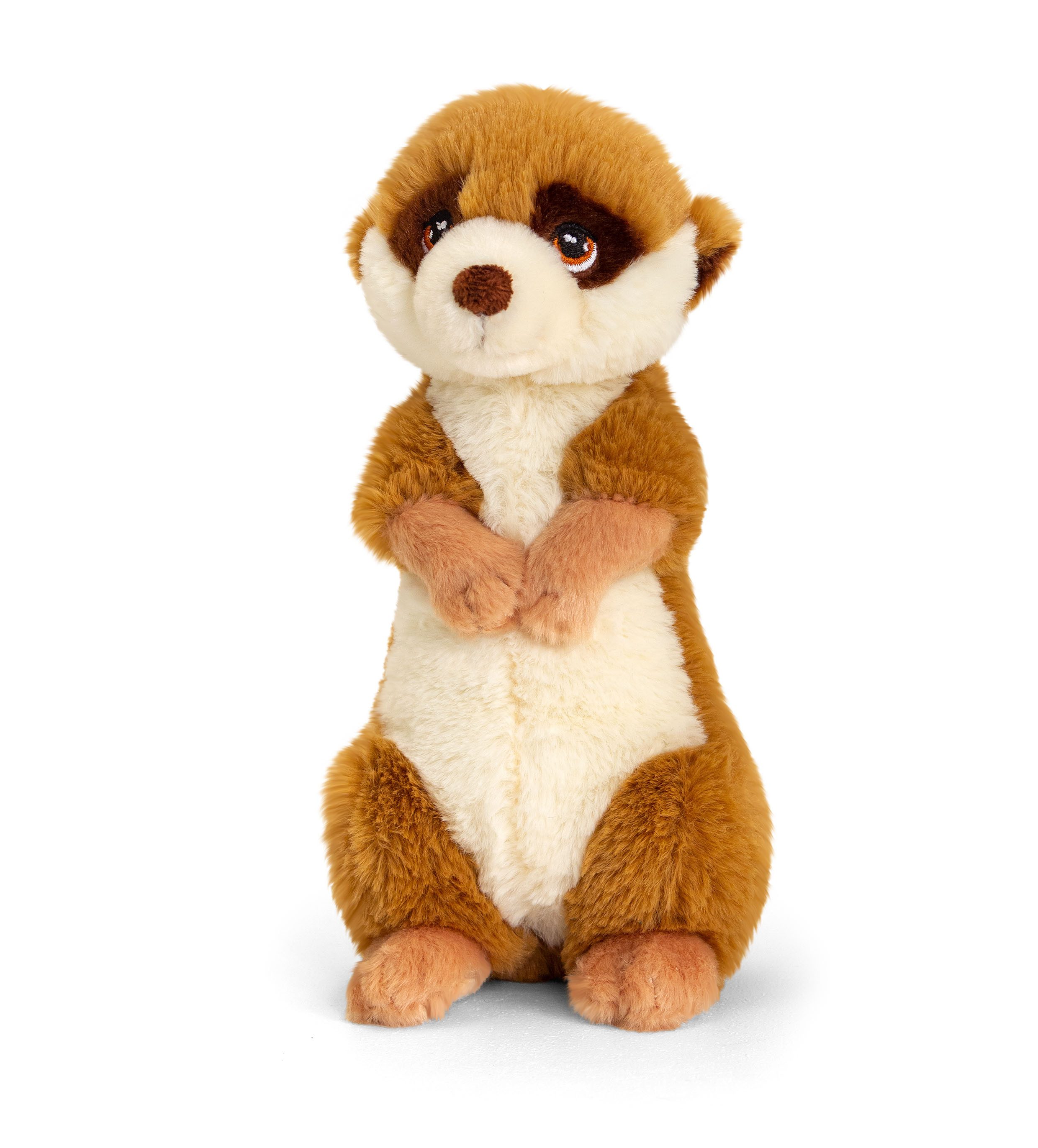 Keel Toys Kuscheltier Keeleco Meerkat Erdmännchen aus recycelten Materialien