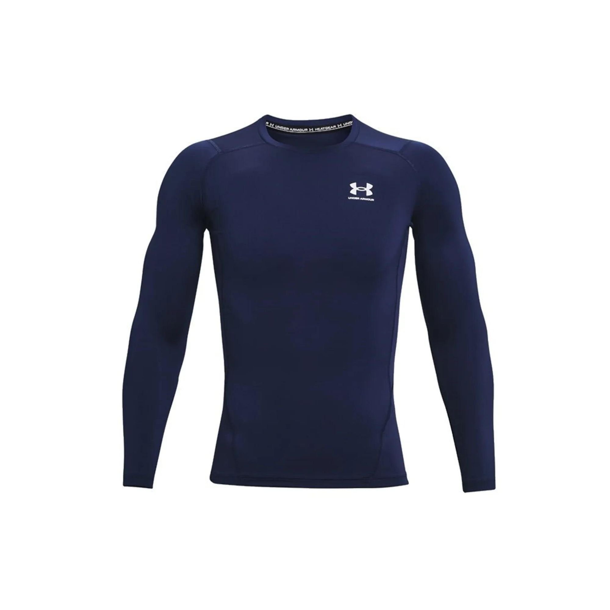 Under Armour® Funktionsshirt Herren Heat Langarm - Camp 1361524 Gear Dunkelblau