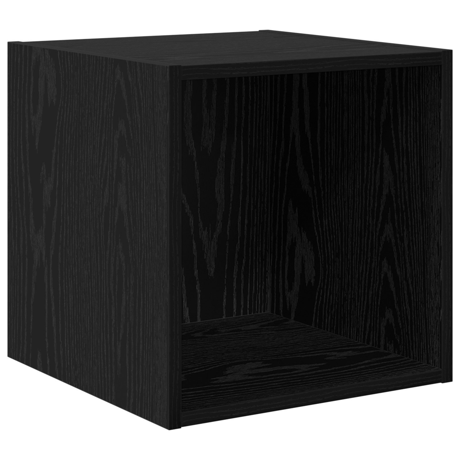 vidaXL Regal Wandschrank Schwarze Eiche 37 günstig online kaufen
