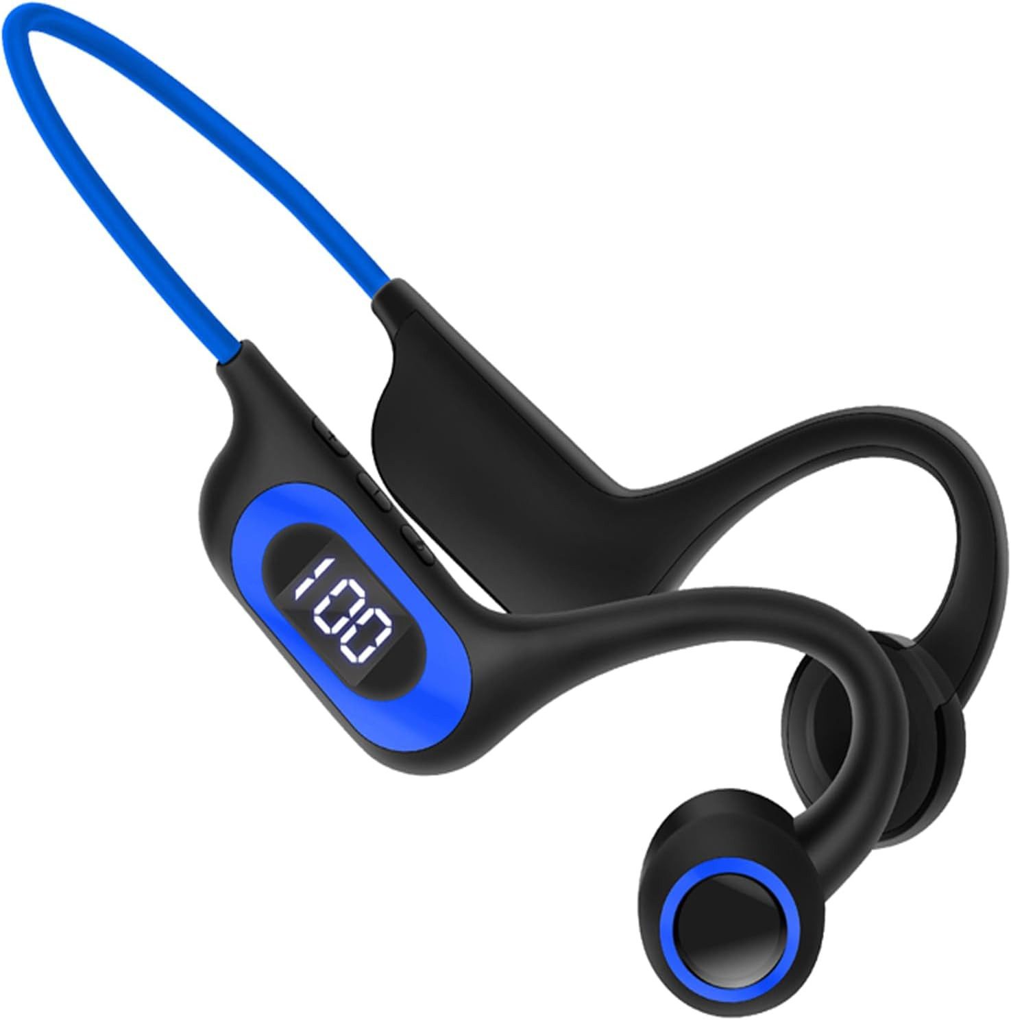Knochenleitungs-Kopfhörer, Bluetooth 5.3 Wireless Open Ear On-Ear-Kopfhörer