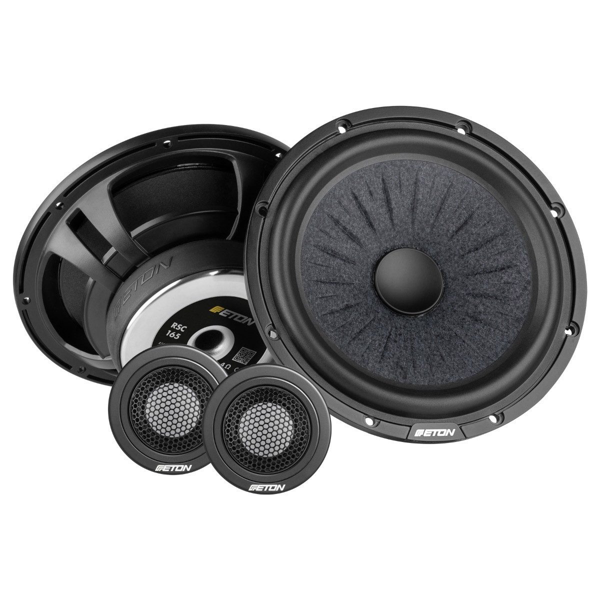 Eton RSC 165, 16,5cm 2-Wege Lautsprecher Komponentensystem Auto-Lautsprecher (70 W)