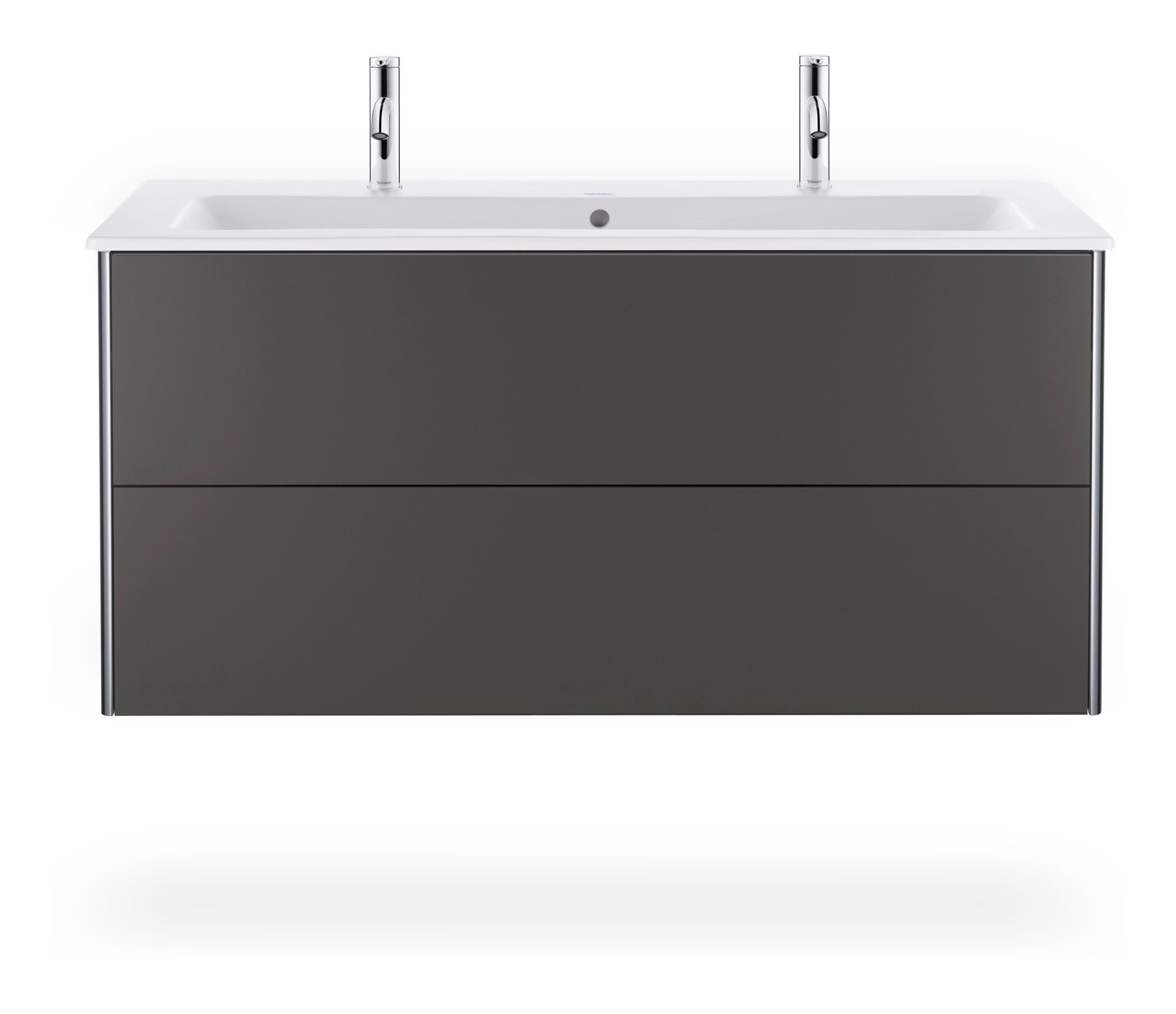 Duravit Waschtischarmatur C.1 Serie Ausladung 91 mm mit Zugstangen-Ablaufgarnitur