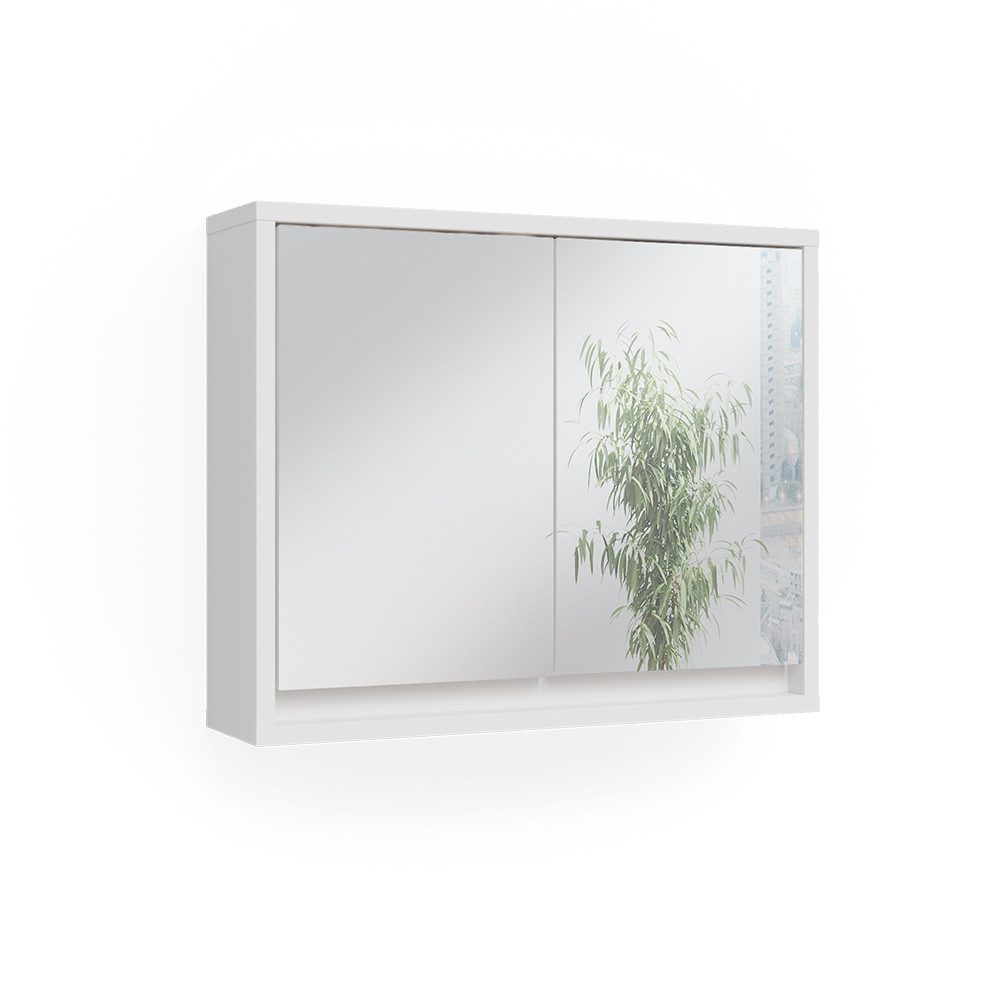 Vicco Badezimmerspiegelschrank Mila, Weiß, 55 x günstig online kaufen