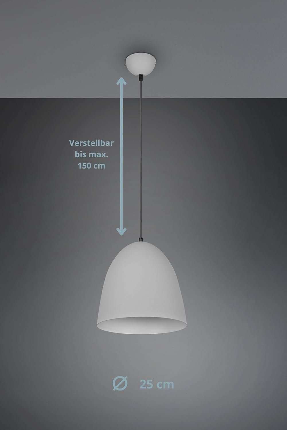 lightling Pendelleuchte Mathilda, ohne Leuchtmittel, moderne günstig online kaufen