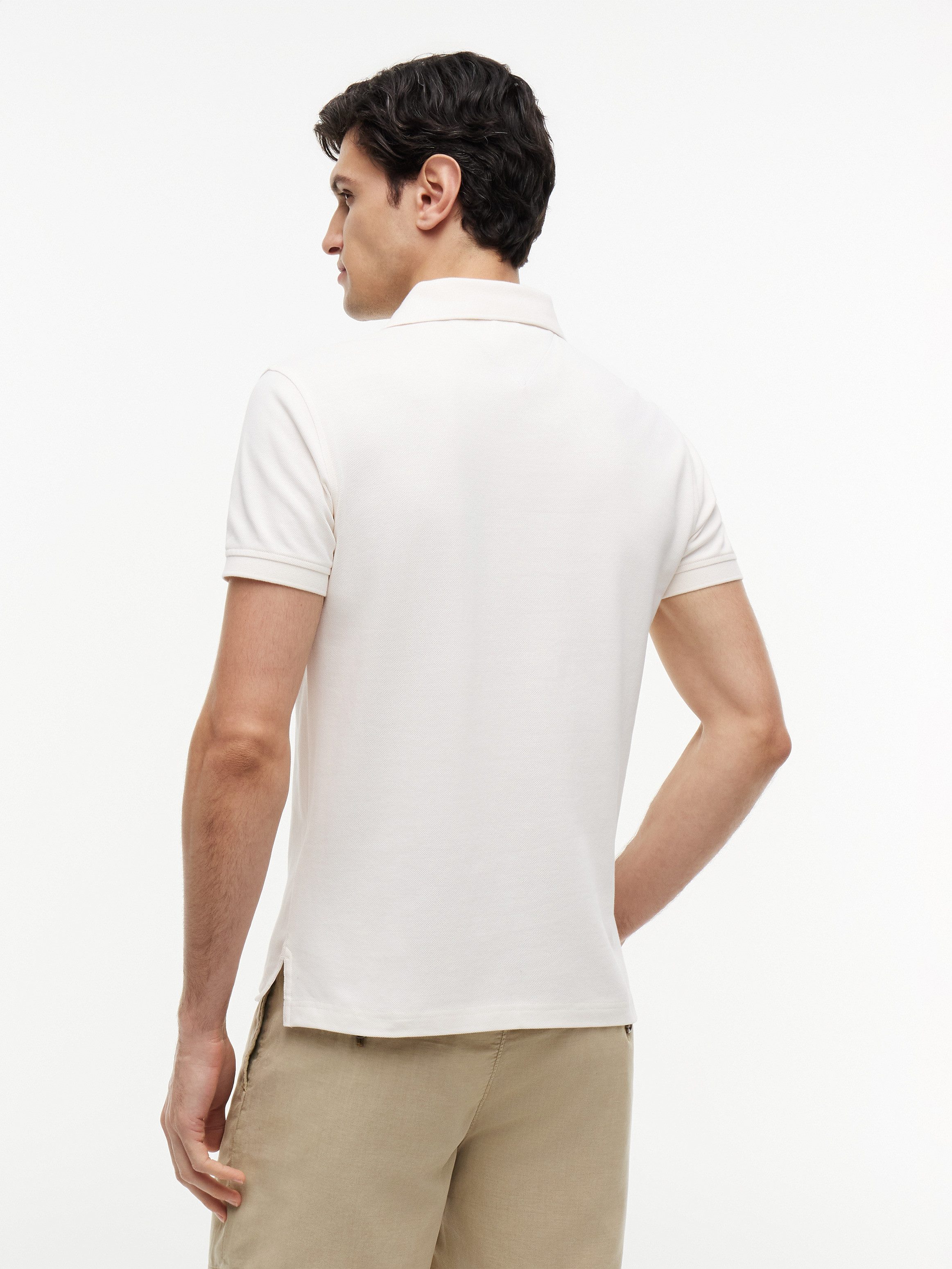 Tommy Hilfiger Poloshirt 1985 SLIM POLO mit Piqué-Struktur und Stickerei me günstig online kaufen