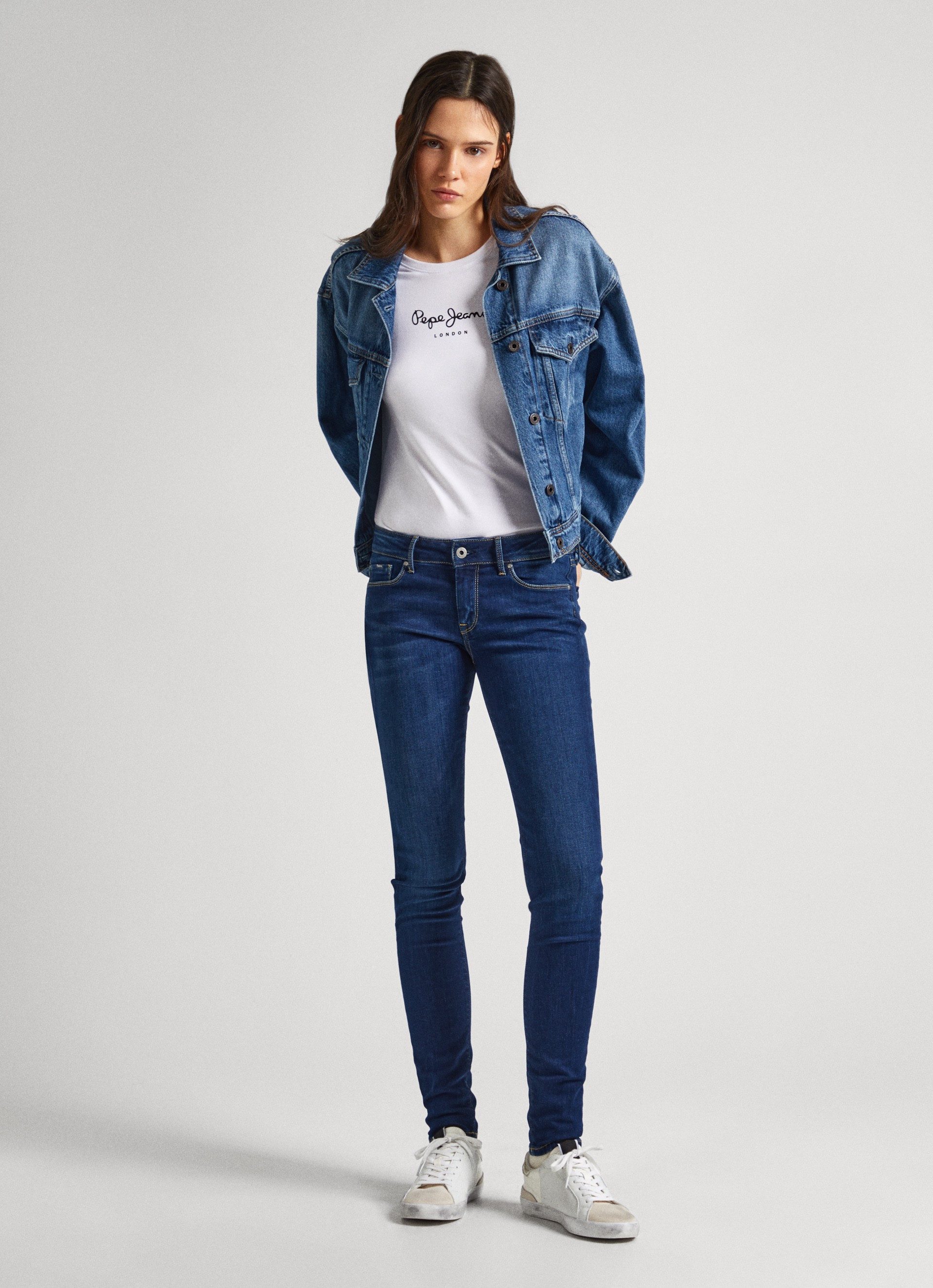 Pepe Jeans Skinny-fit-Jeans Skinny-Fit Jeans Soho - L28 - Skinny