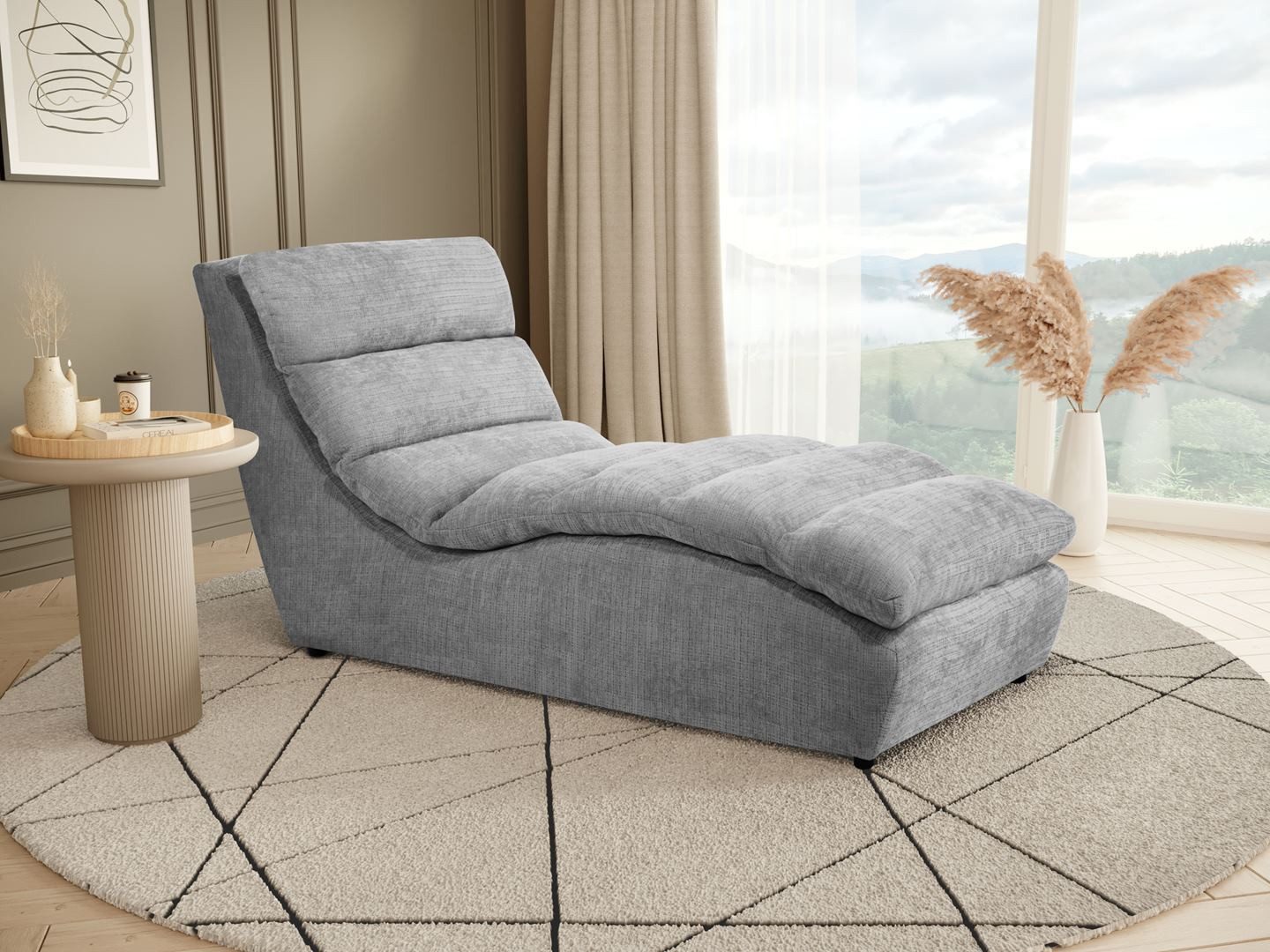 Chaiselongue SAN REMO im Cordstoff