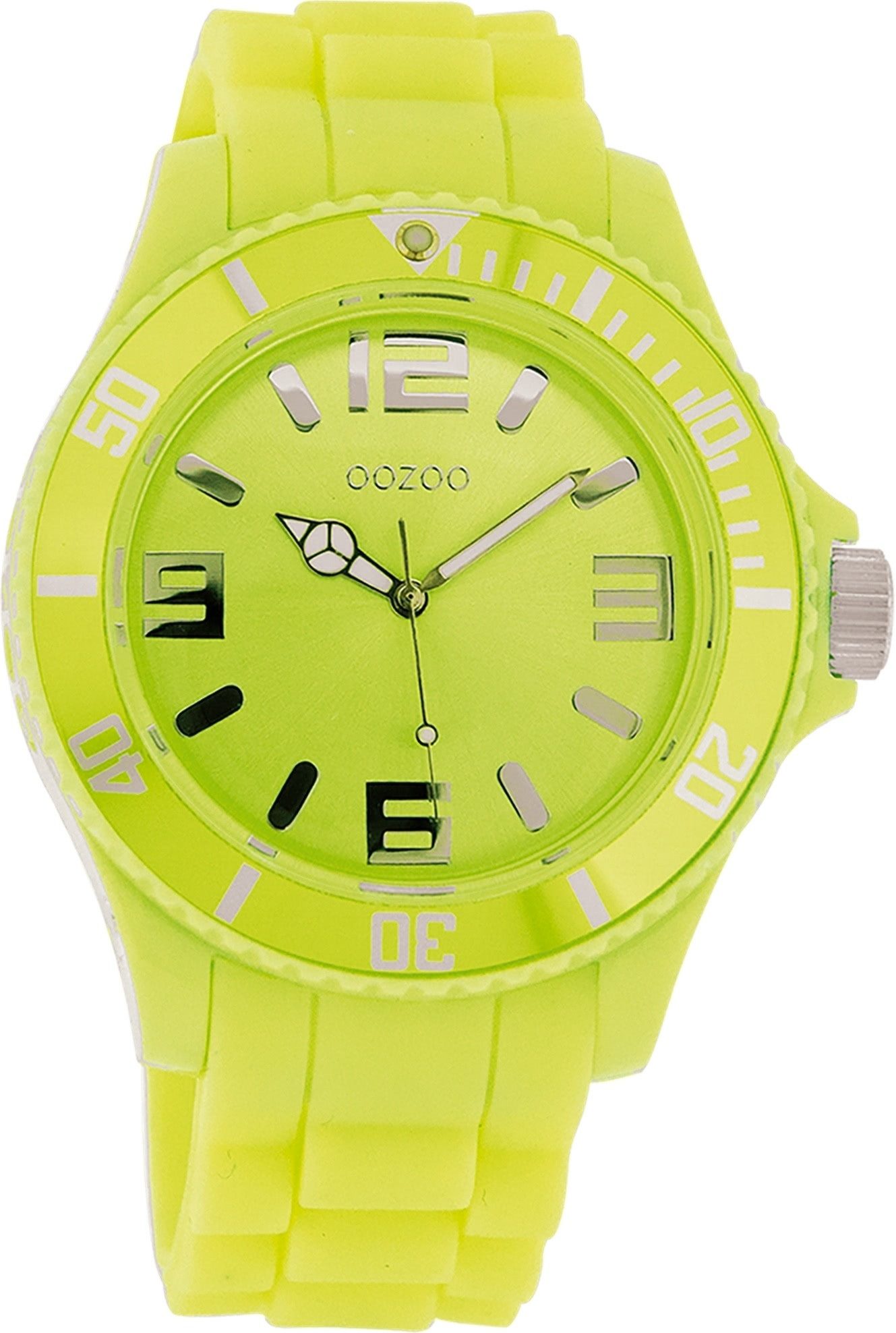 Quarzuhr Oozoo Damen Armbanduhr blau Analog