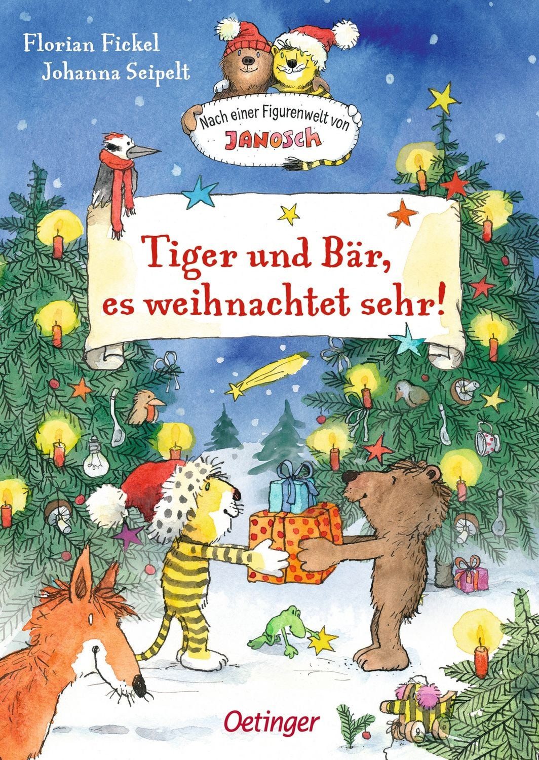 Nach einer Figurenwelt von Janosch. Tiger und Bär, es weihnachtet sehr / Florian Fickel