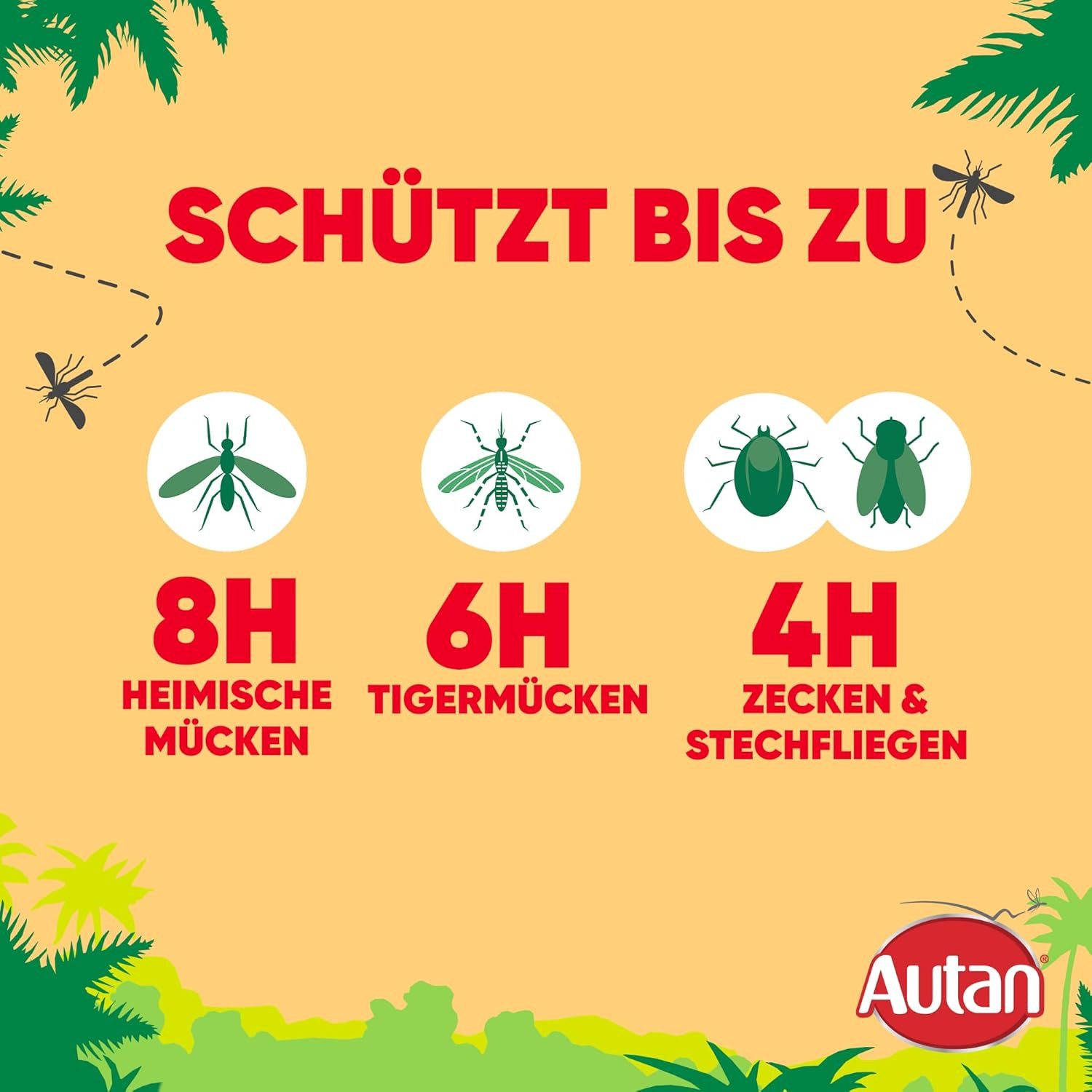 Autan Insektenschutz-Spray Multi Insect Spray, 100 ml