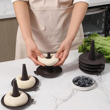 autolock Muffinform Silikon Muffin Förmchen für Kuchen, Cupcakes, 6 Stück, (6-tlg)