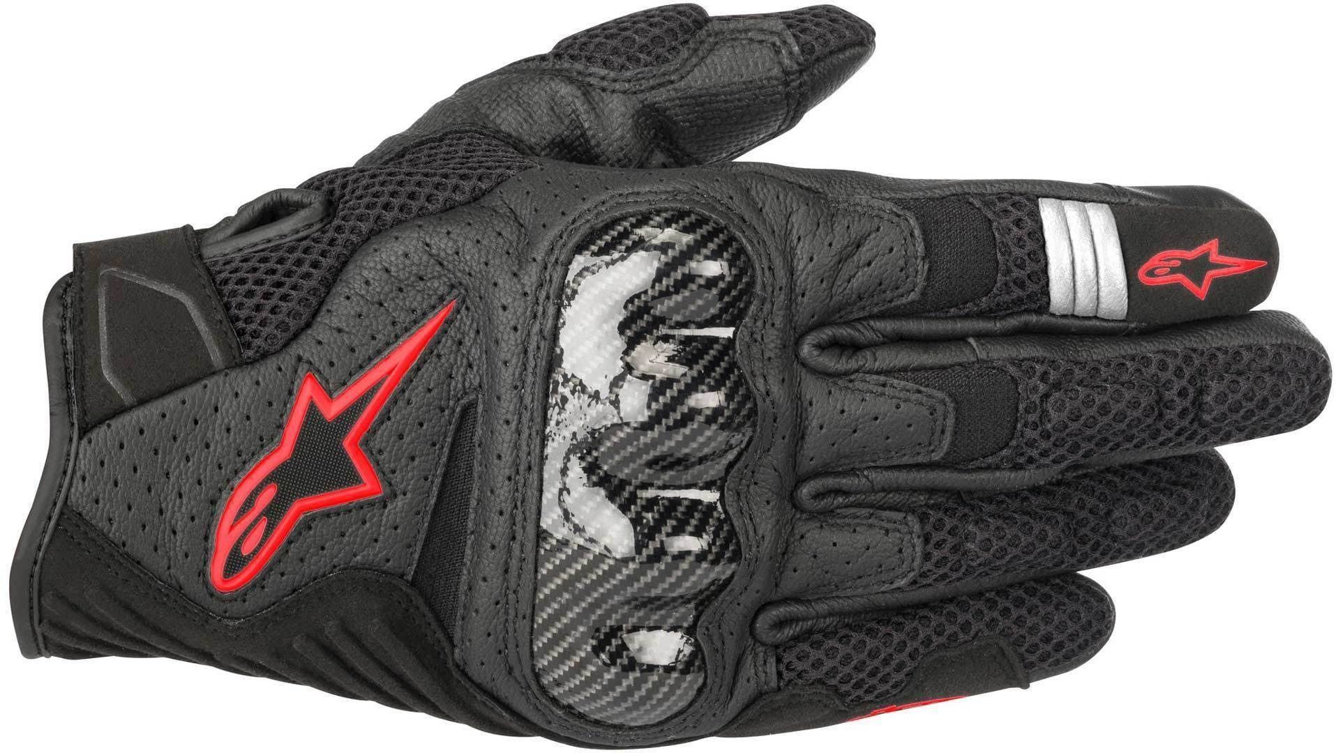 Alpinestars Motorradhandschuhe SMX 1 Air V2 Motorrad Handschuhe Atmungsaktiv