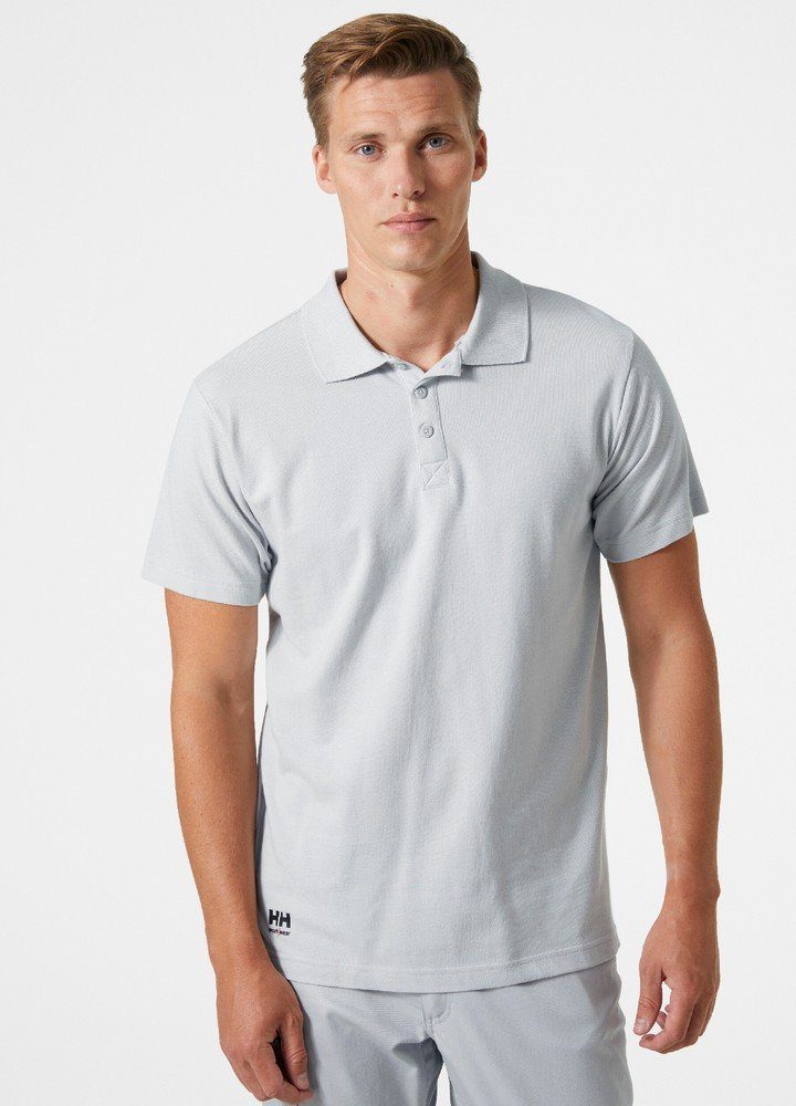 Helly Hansen Poloshirt Classic Polo Grey Shirt Fog