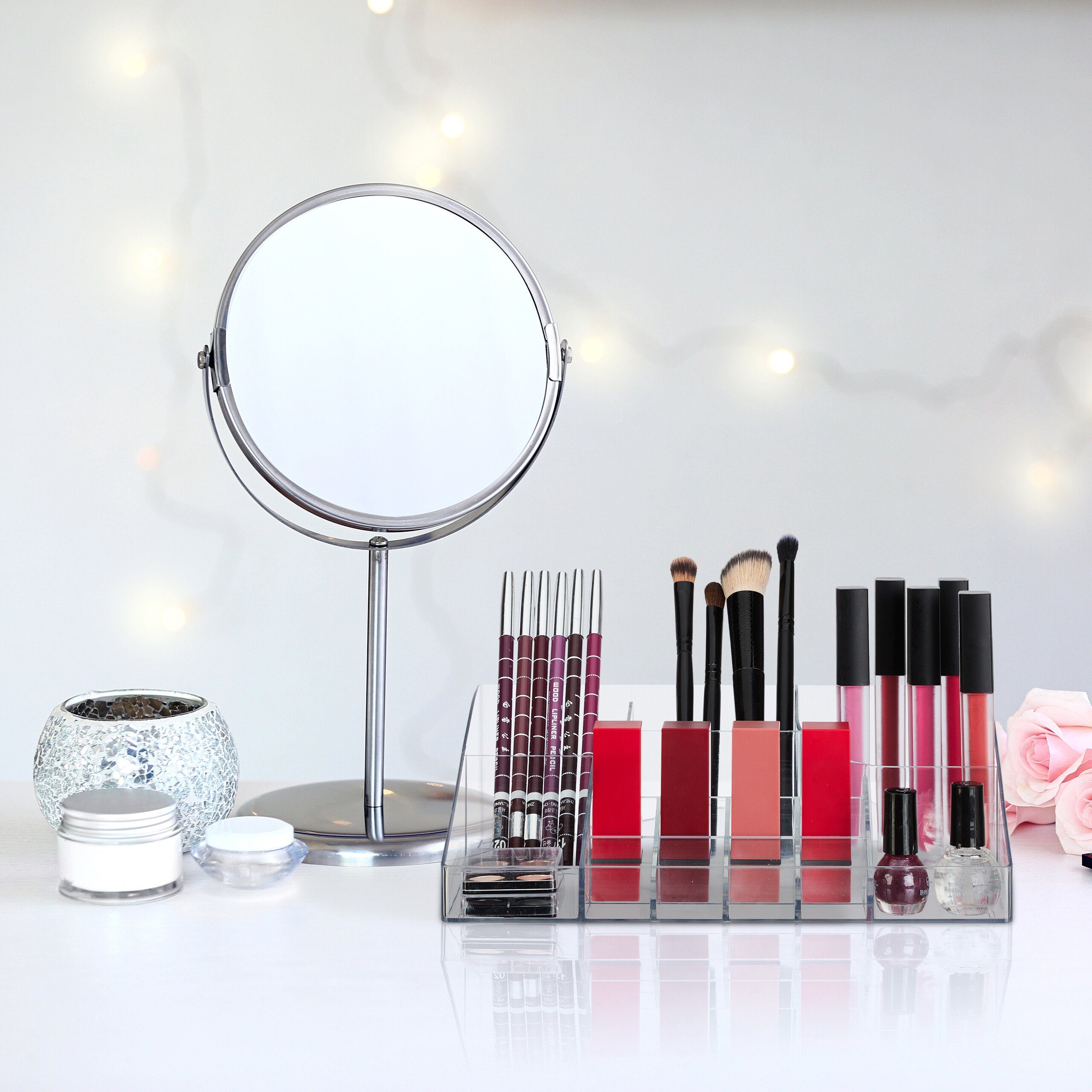 relaxdays Make-Up Organizer 2er Set