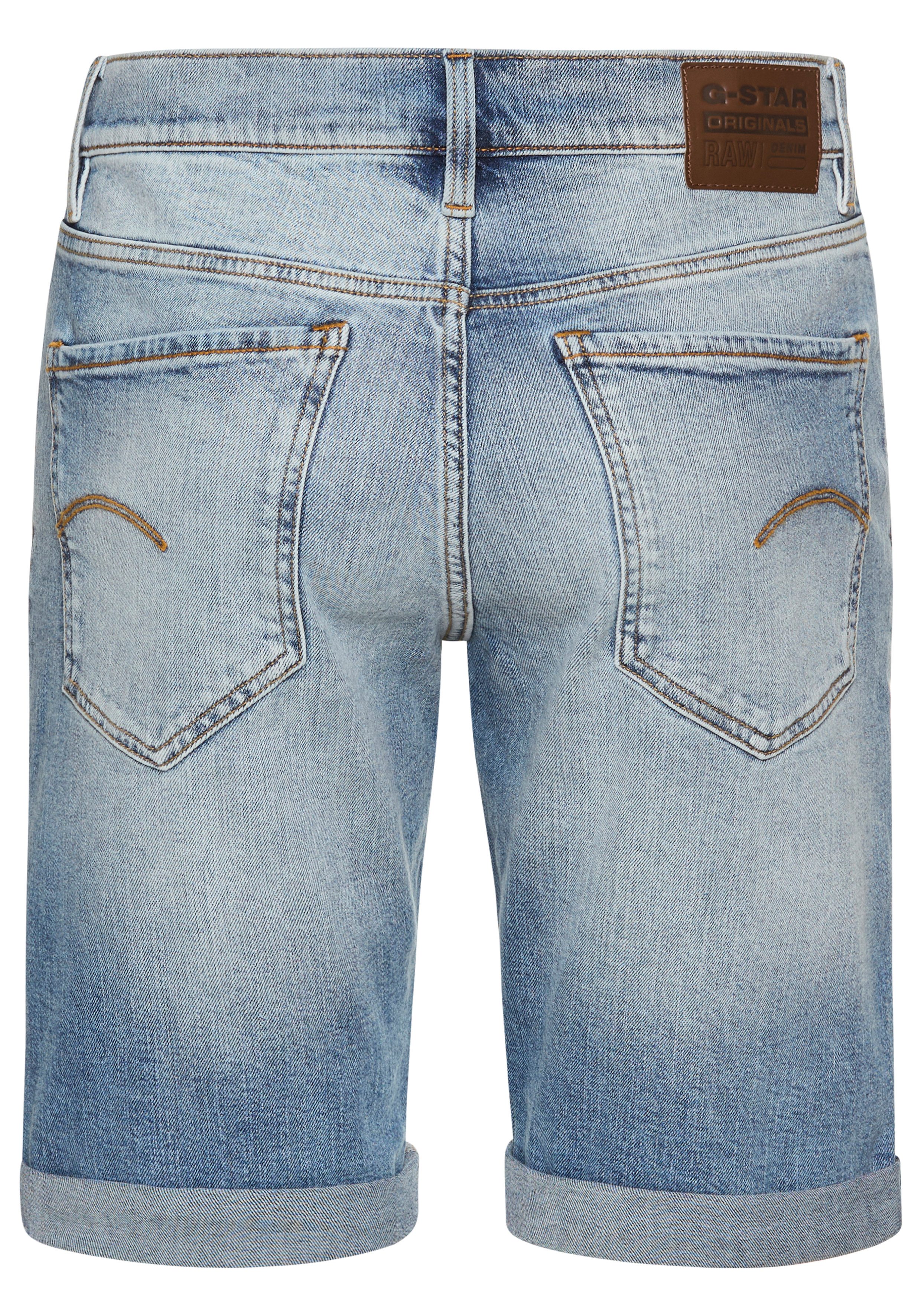 G-STAR Jeansshorts Mosa mit Umschlagsaum günstig online kaufen