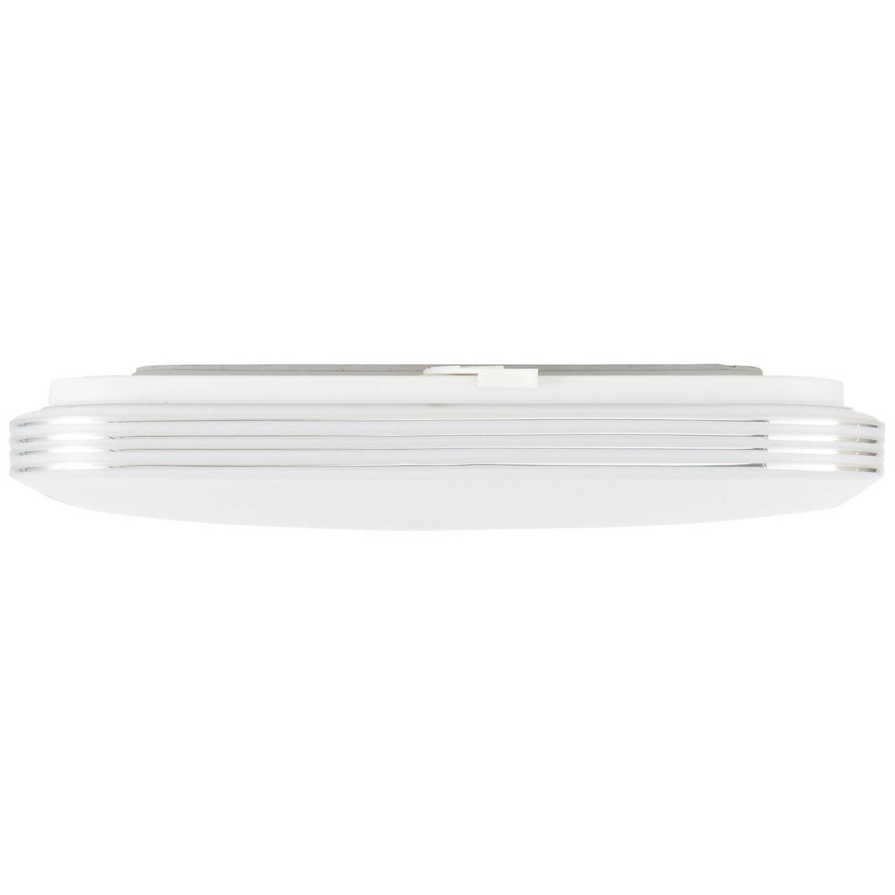 Ariella Wand- LED und weiß/chrom Lampe 3000K, 24W Brilliant 1x Ariella, Deckenleuchte Deckenleuchte 34x34cm