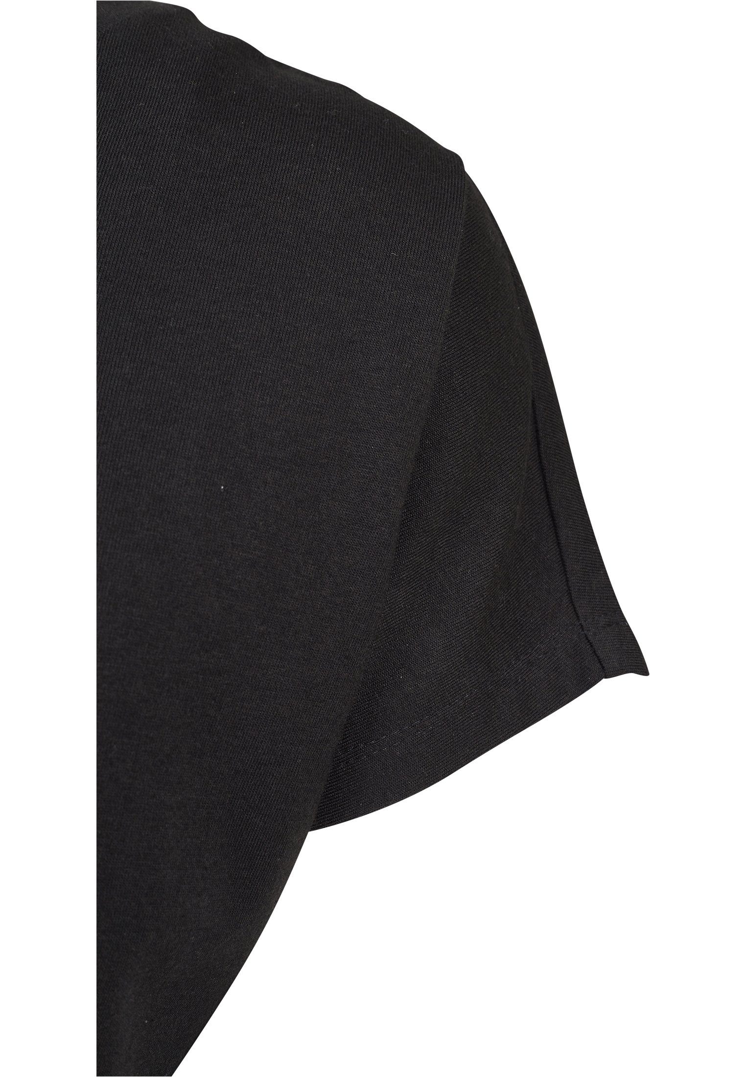 Drop Basic Kurzarmshirt Shoulder Ladies Damen TB1905 Drop URBAN Basic Shoulder (1-tlg) CLASSICS Tee black