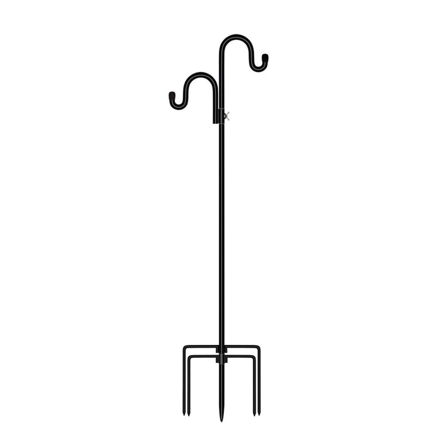 LuxusKollektion Doppelhaken Hirtenhaken Schmiedeeisen Doppelhaken 165cm, (1-St)