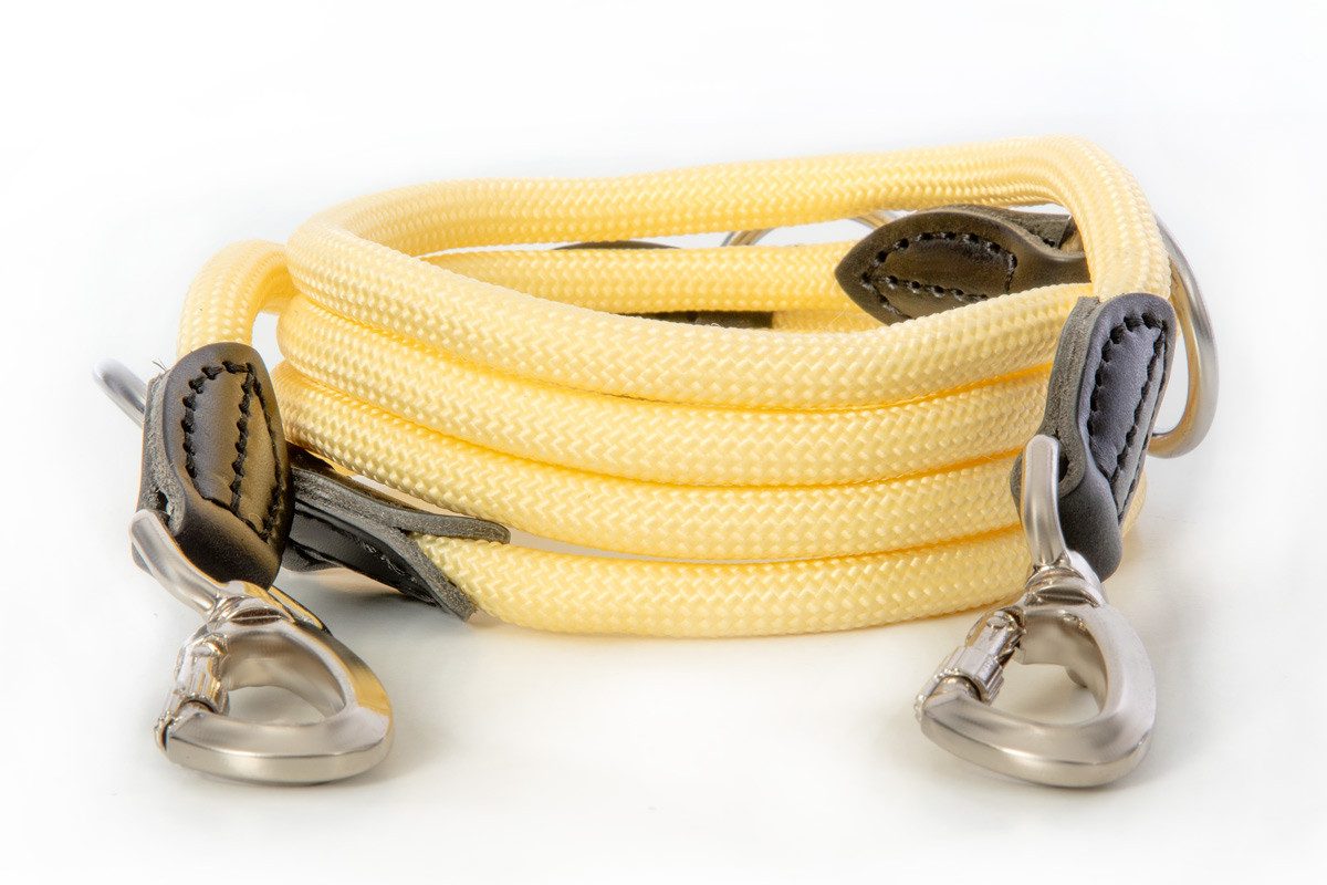 Warenhammer Hundeleine Hundeleine verstellbar - abschliessbar mit Sicherheitsverschluss, 2 Meter Lang -