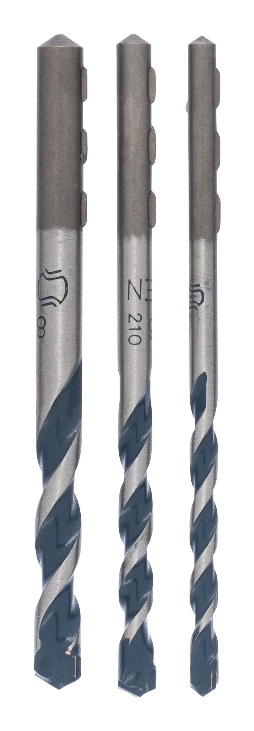 BOSCH Steinbohrer, CYL-5, Blue Granite Betonbohrer-Robust-Line-Set - 5 - 8 mm - 3-teilig