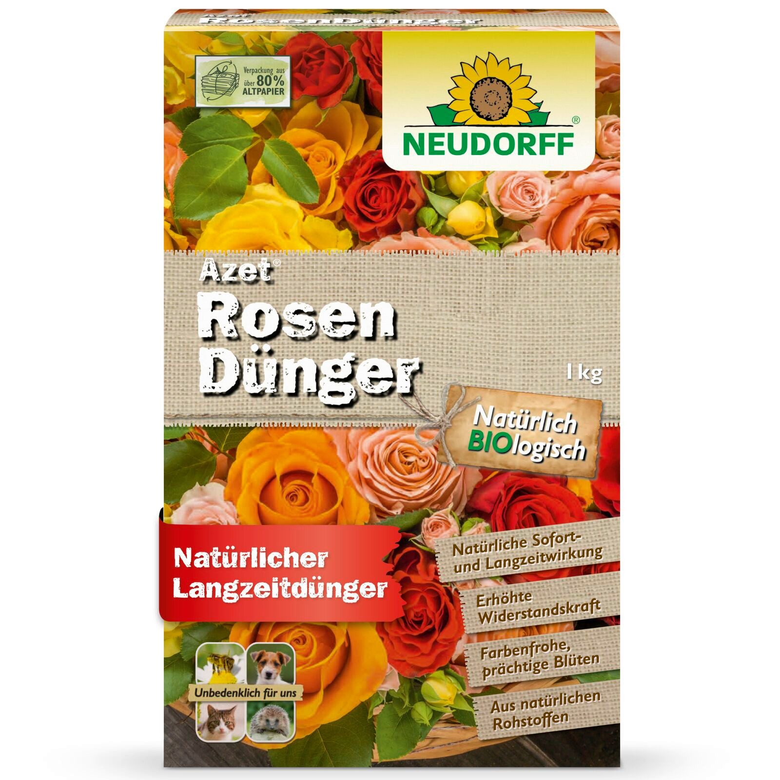 Blumendünger Azet RosenDünger 1 kg