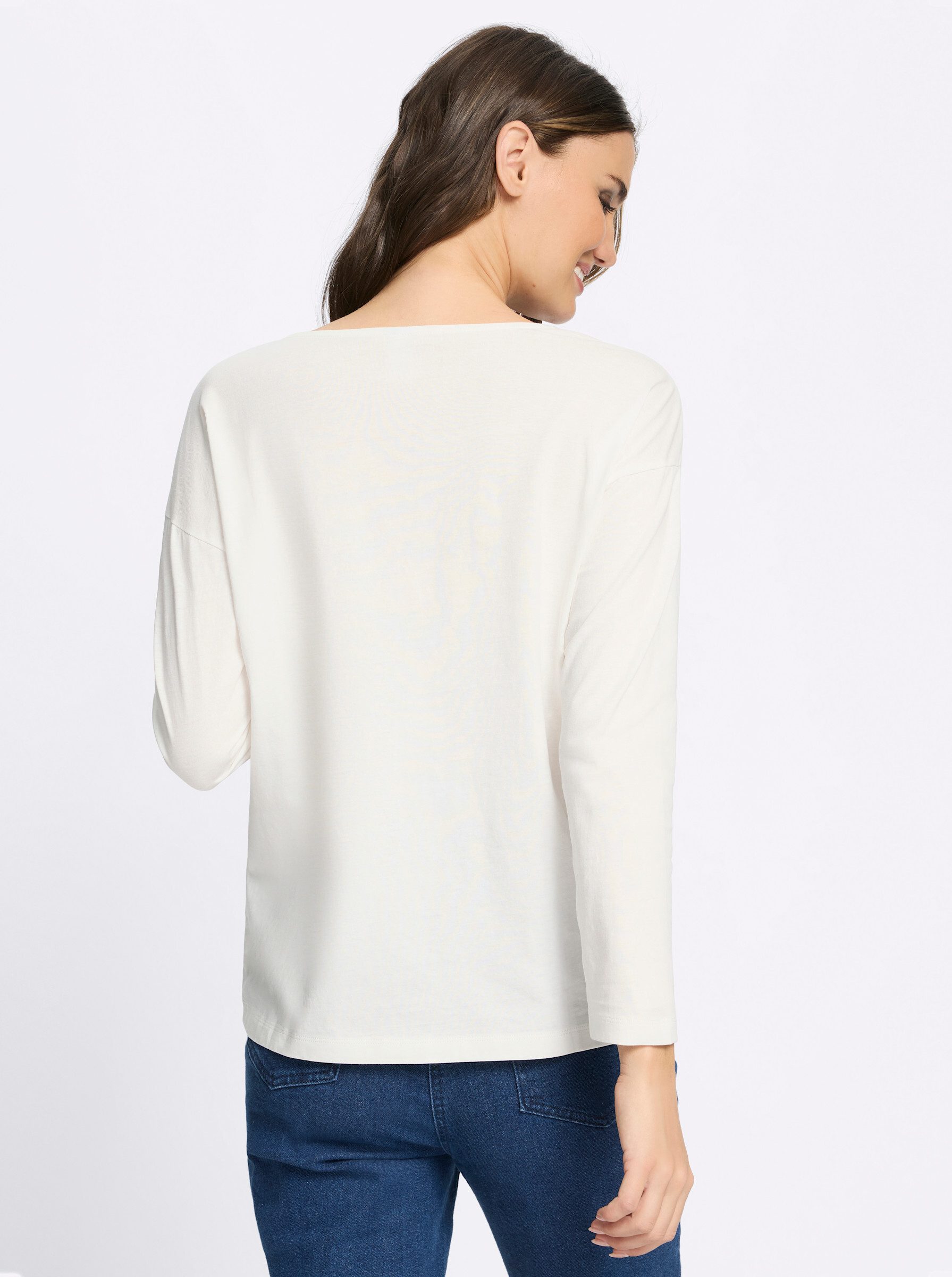 Sieh an! T-Shirt Langarm-Shirt Langarm – Bild 2 von 5