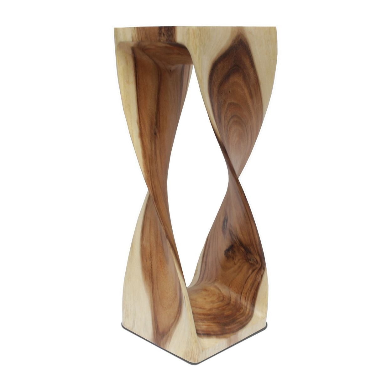 Oriental Galerie Blumenhocker Einfach gerehte Säule Podest Bestelltisch Natur 75cm (1 St)