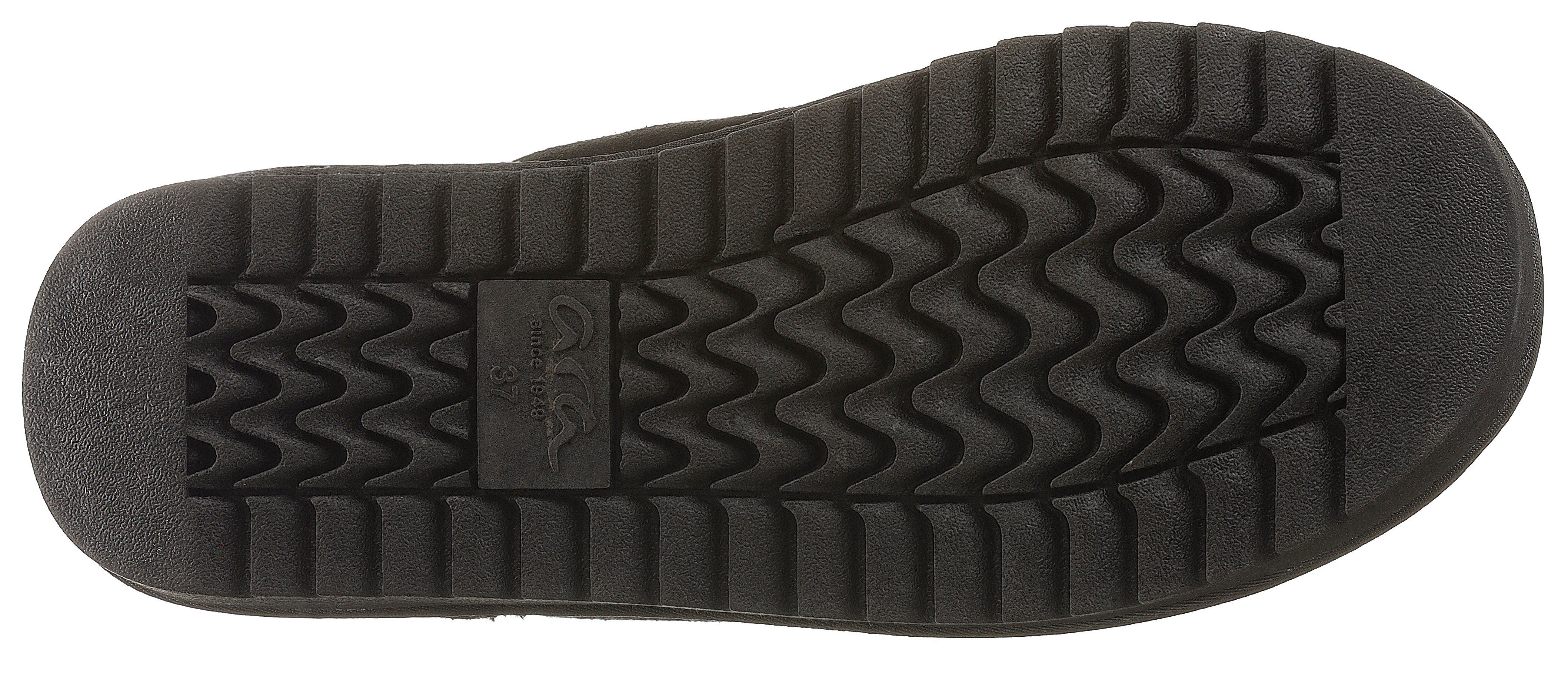 Ara ALASKA Short Zip Winterboots Stiefel aus echtem Lammfell mit Reißverschluss, G-Weite (weit)