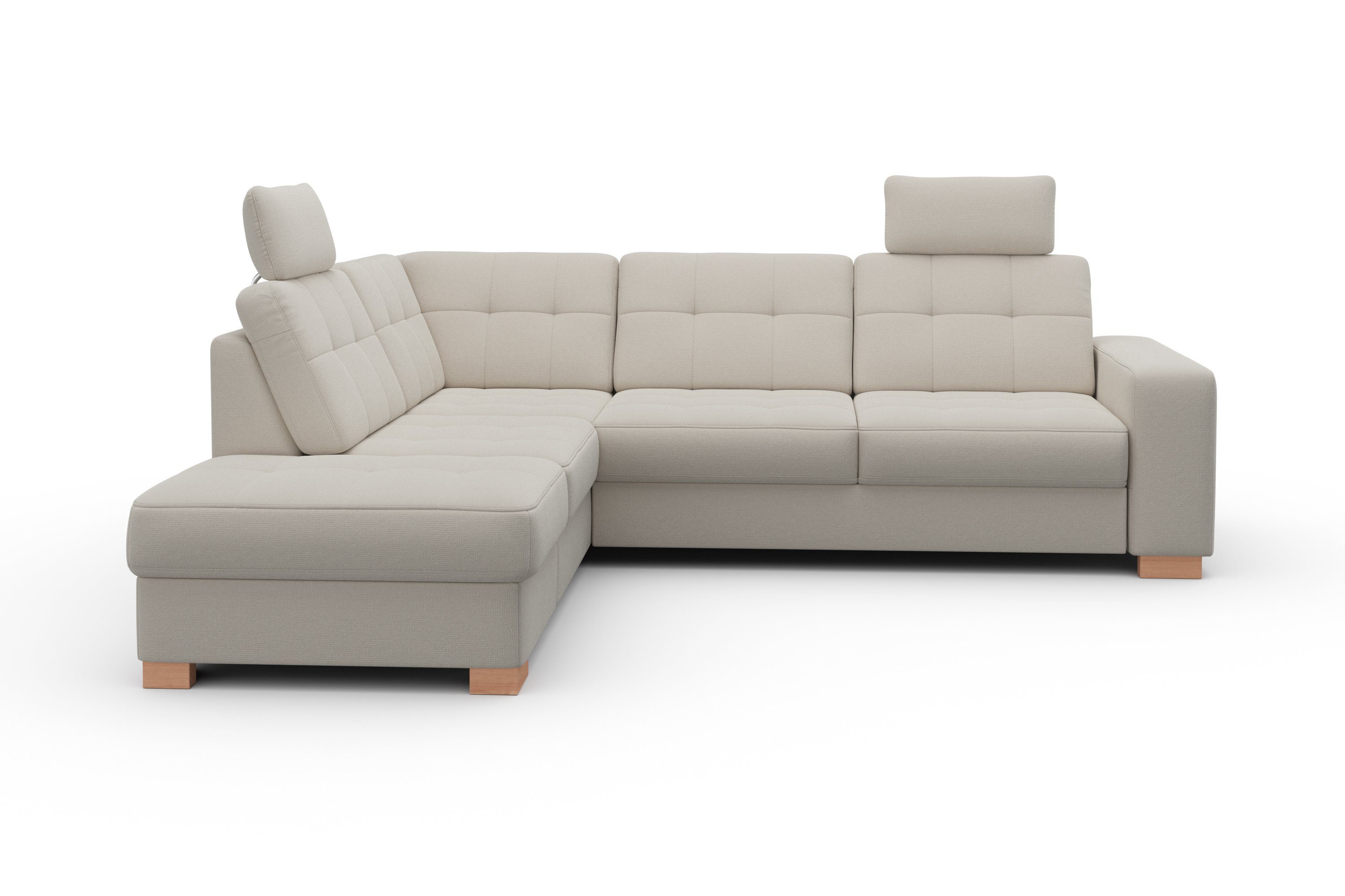sit&more Ecksofa Quincy L-Form, wahlweise mit Bettfunktion und Bettkasten. Reduzierter Preis € 1.454,03. Unverbindliche Preisempfehlung € 2.509,00
