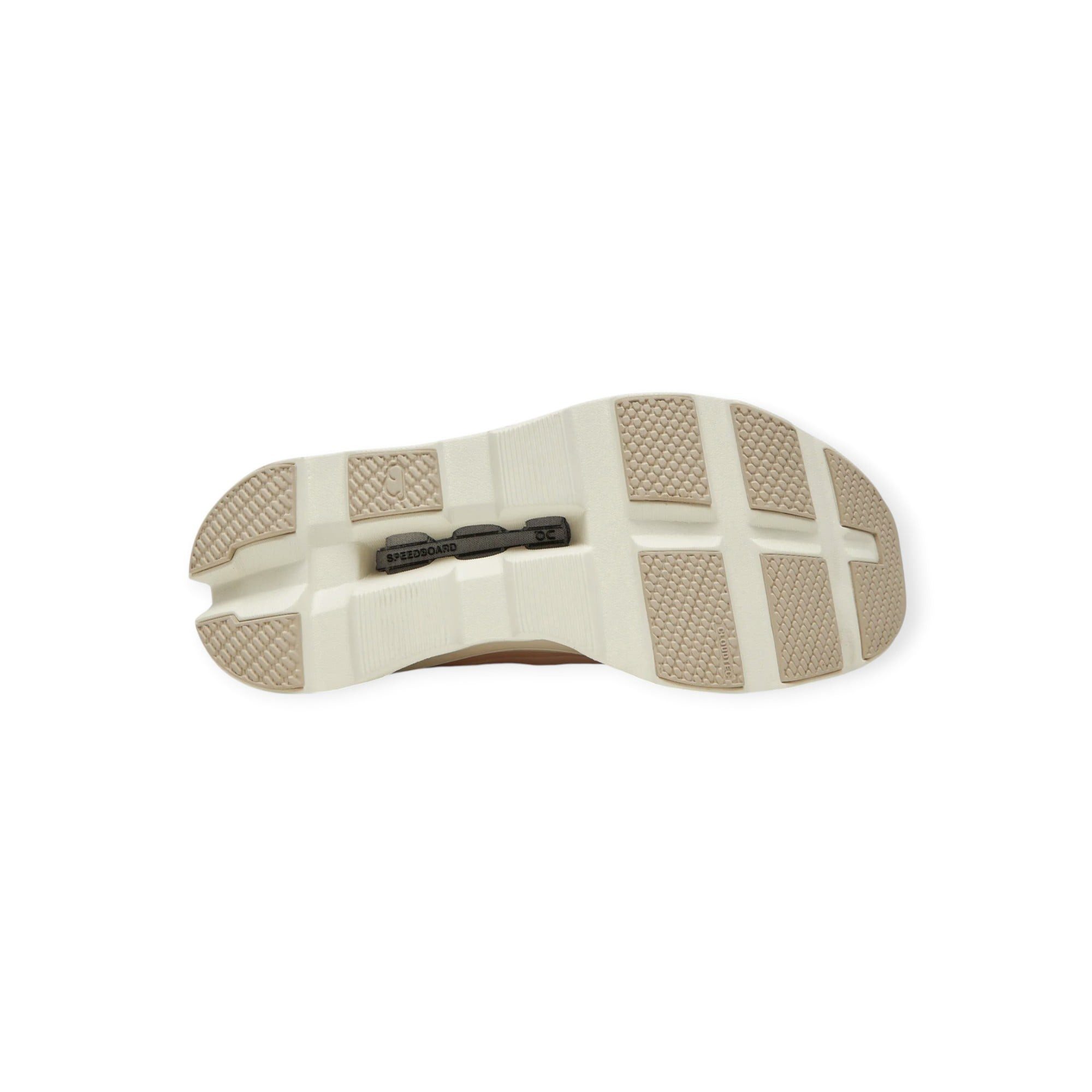 on Cloudflow 5 beige/orange Damen Laufschuh