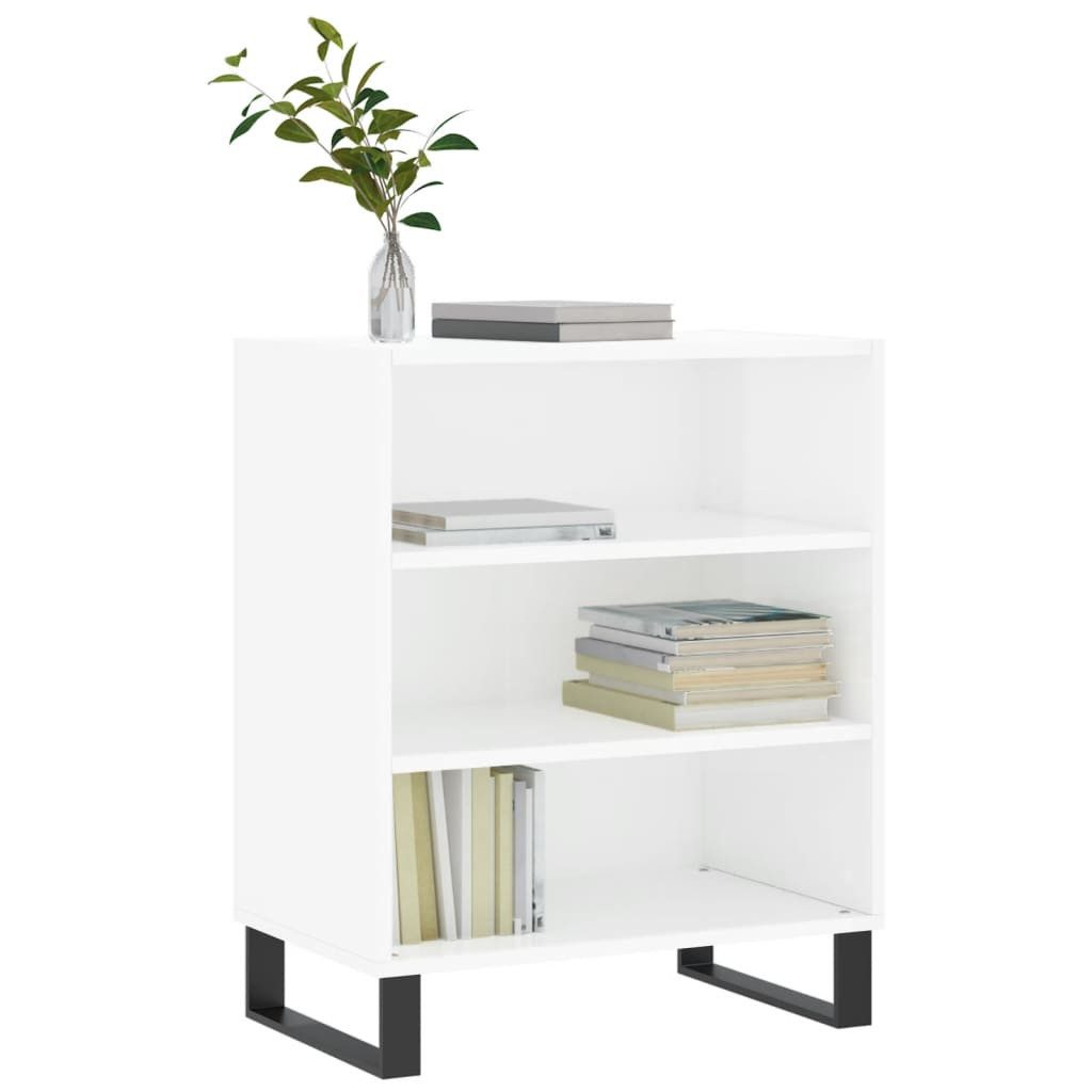 vidaXL Sideboard Sideboard Hochglanz-Weiß 57x35x70 cm günstig online kaufen