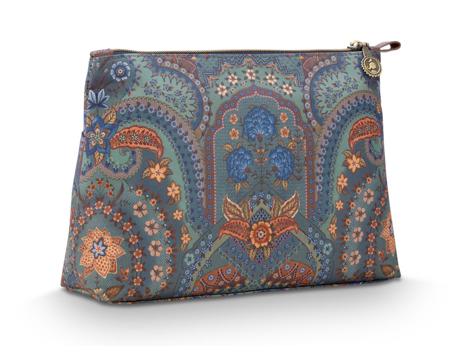 PiP Studio Kosmetiktasche Caryn Kosmetiktasche Combi Jabali blau 26cm