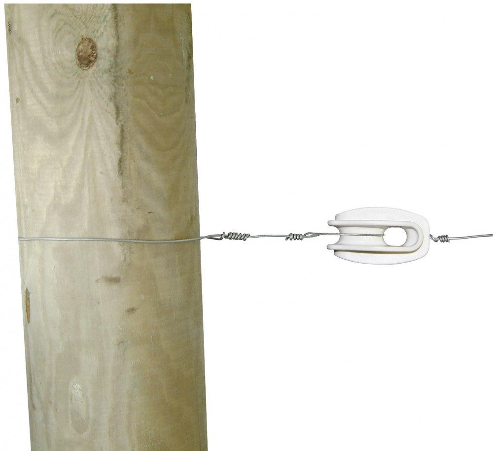 Kerbl Weidenzaun 20 Stück Abspannisolator Polyamid