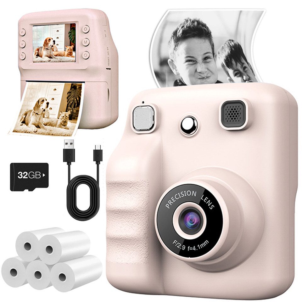 Coonoor 1080P Kinder-Digitalkamera, 2,4-Zoll-Kinderkamera Kinderkamera (Dig günstig online kaufen