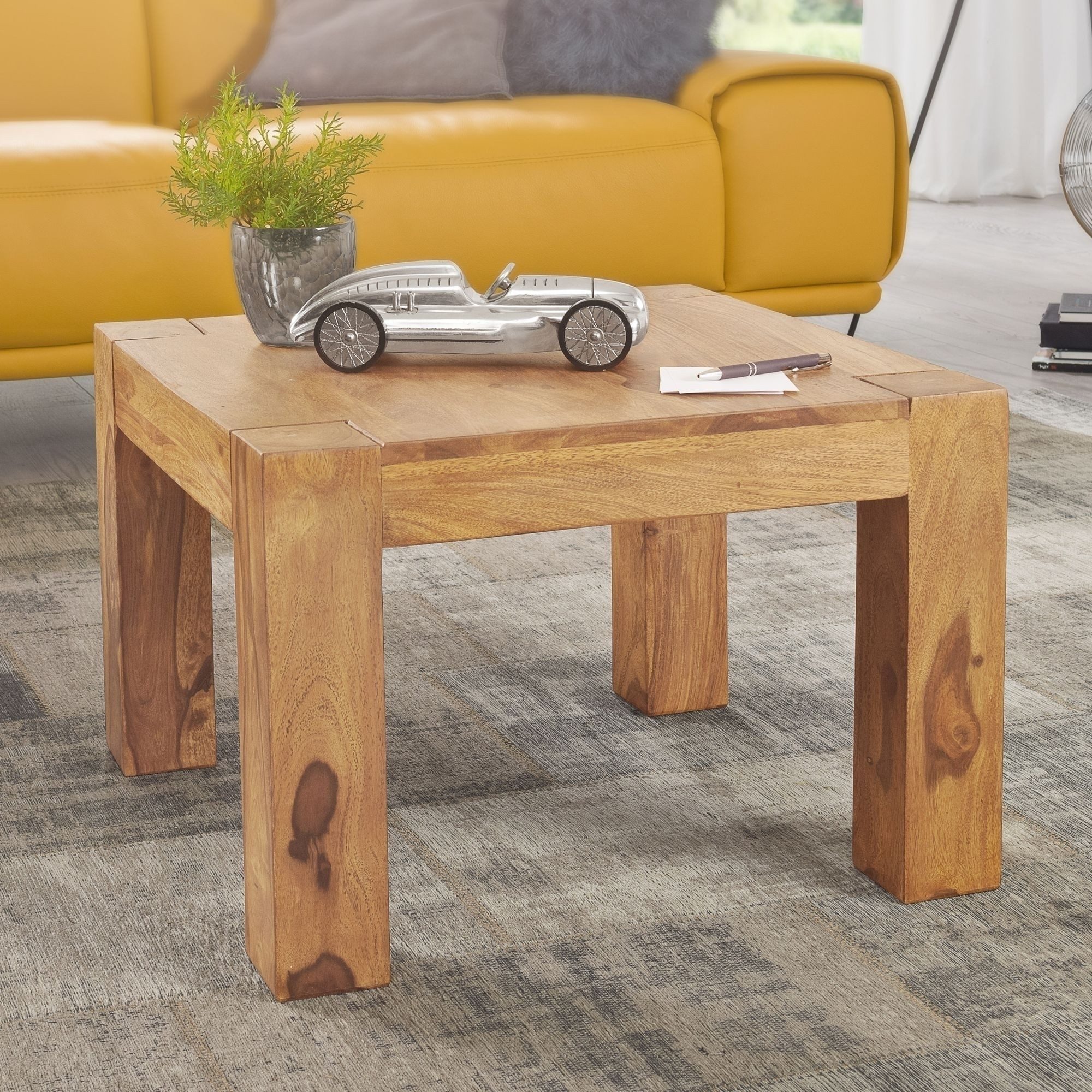 freiraum Couchtisch WL1.443, in Akazie, Massivholz - 60x40x60cm (BxHxT)