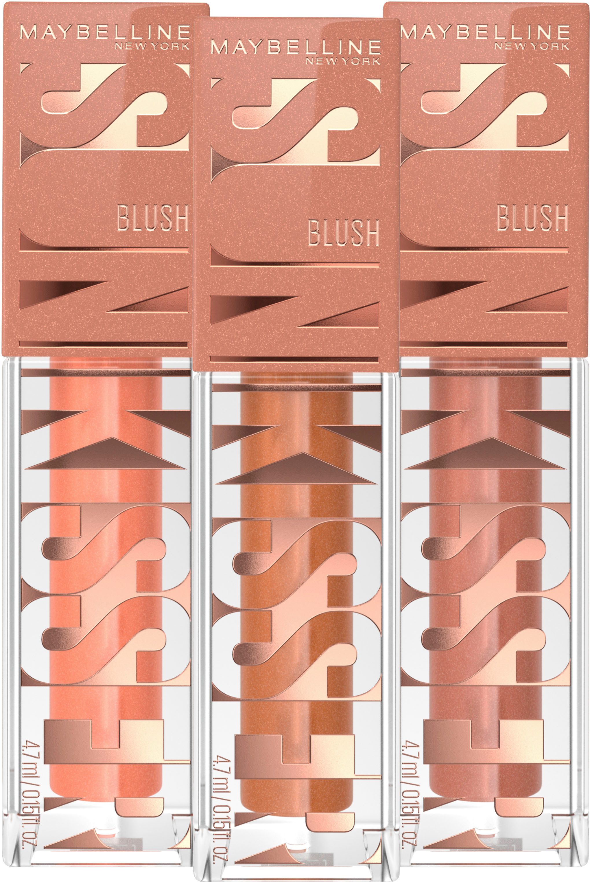 MAYBELLINE NEW YORK Rouge Maybelline New York Sunkisser Blush Trio, mit langanhaltender Formel