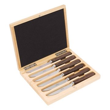 Villeroy & Boch Besteck-Set Texas Steakmesser 23,5 cm 6er Set (6-tlg), Edelstahl, Holz, Handwäsche wird empfohlen