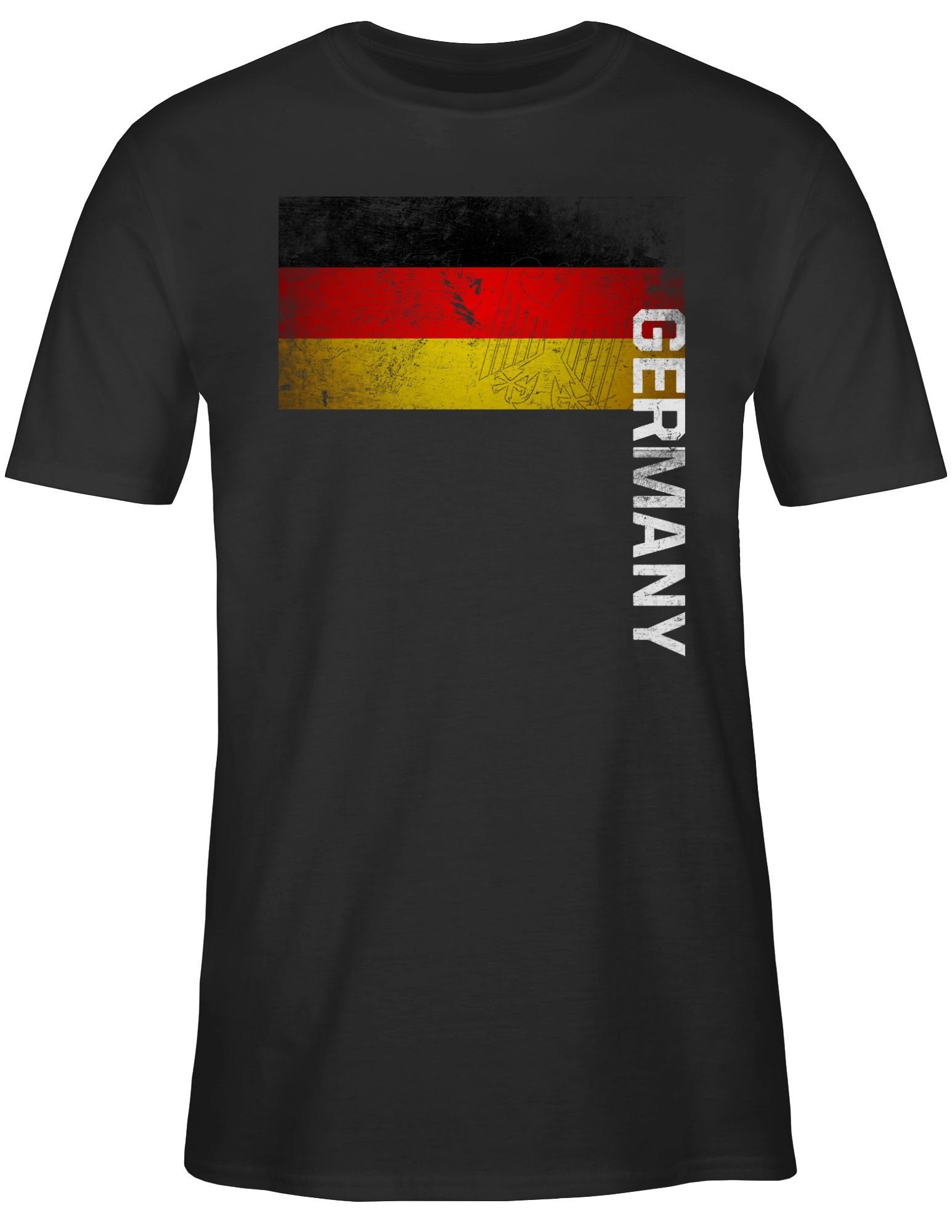 Shirtracer T-Shirt Deutschland Flagge Adler Germany günstig online kaufen