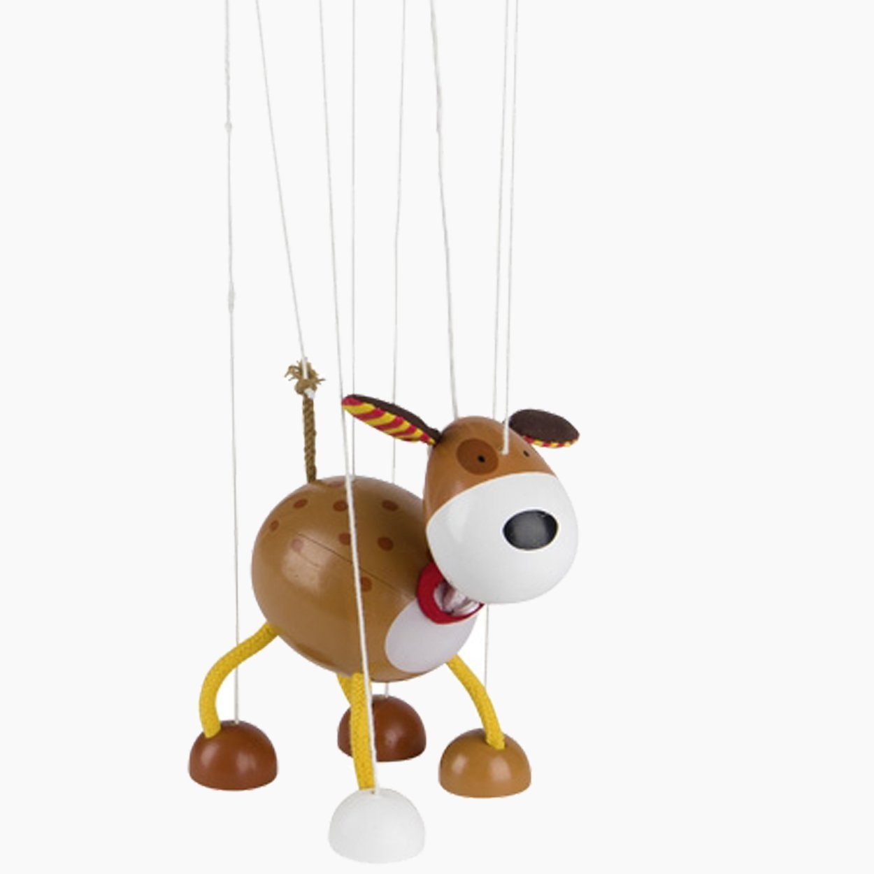 goki Handpuppe Marionette Hund (packung, 1-tlg., spar set), Leicht zu bedienen, sehr beweglich.