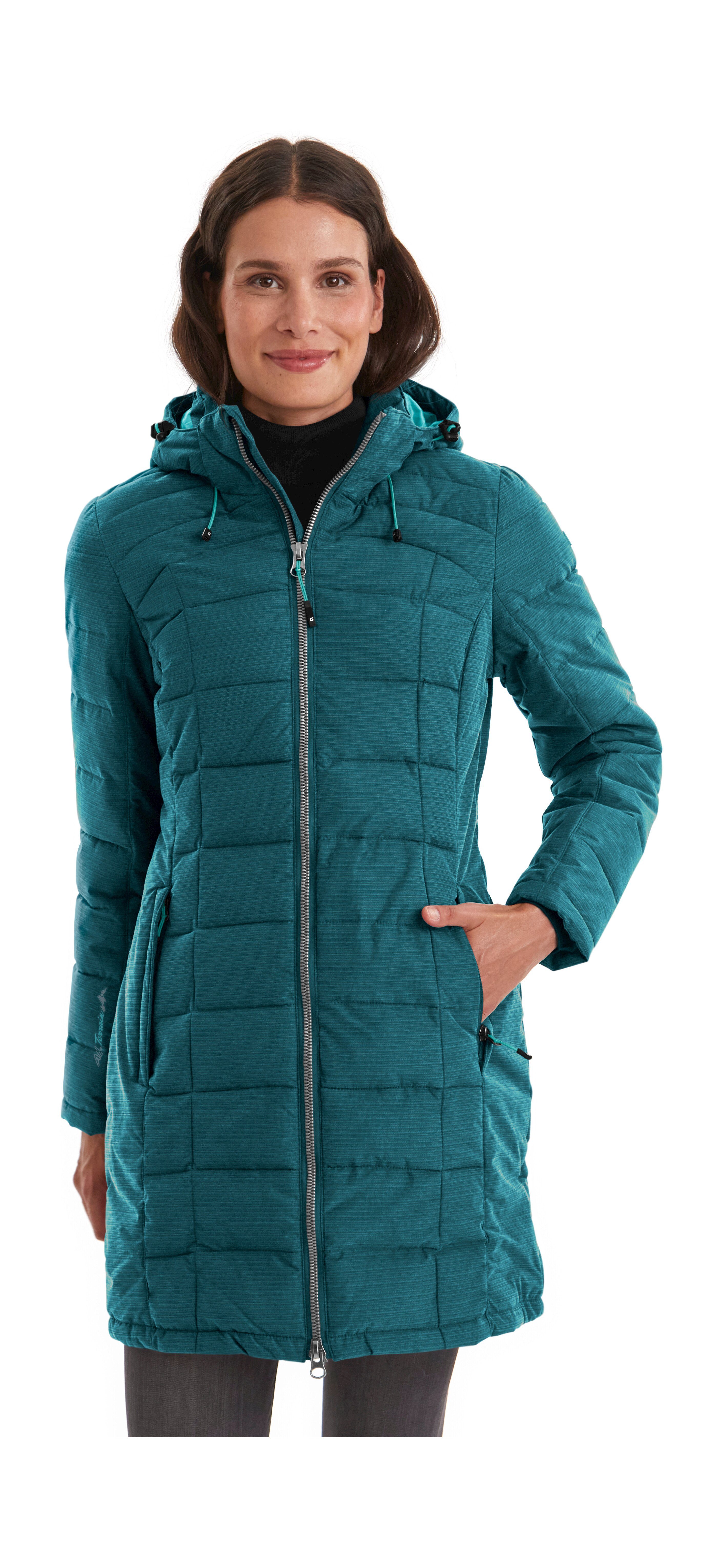 Killtec Steppmantel Skane WMN Quilted PRK grün | Outdoormäntel