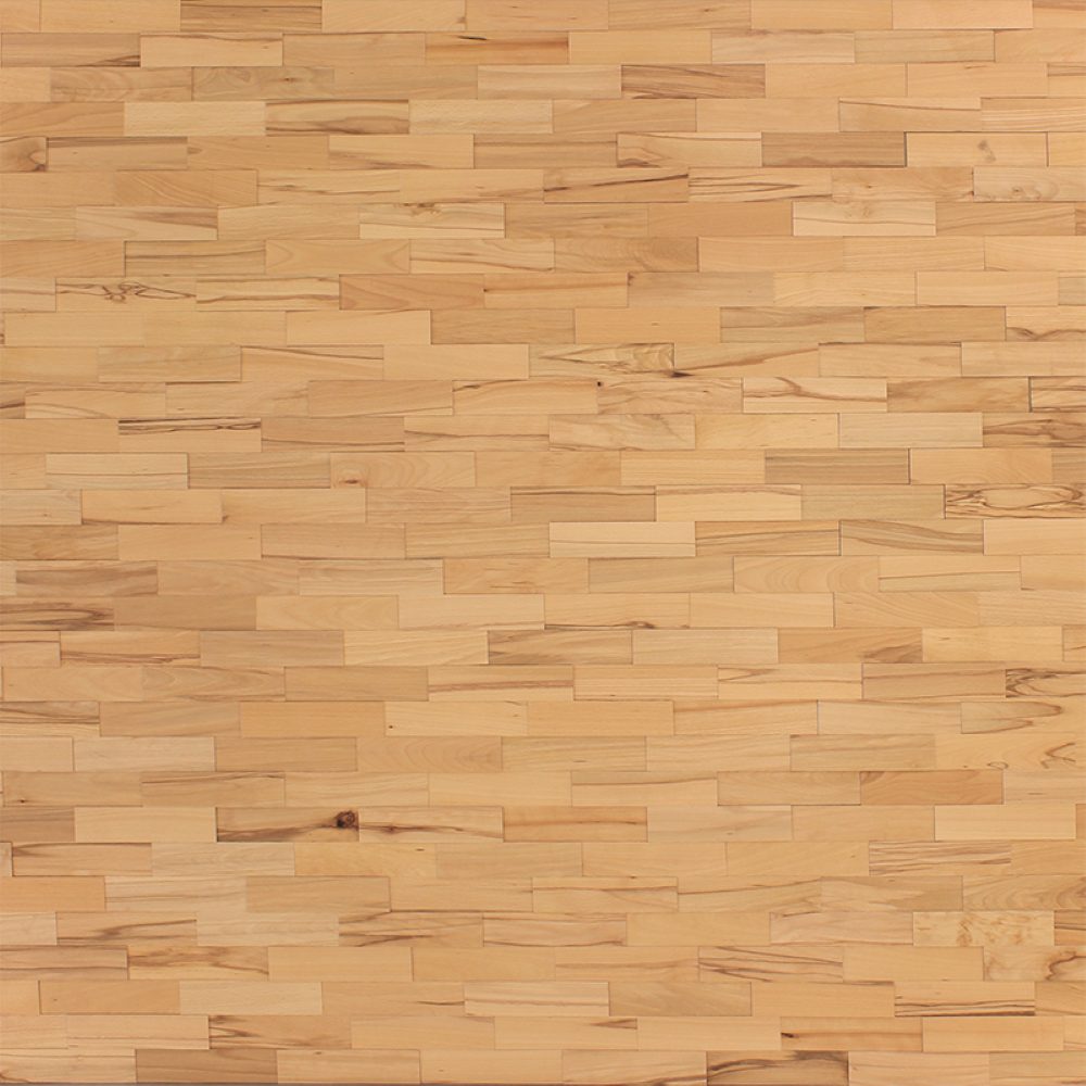 wodewa GmbH 3D Wandpaneel Vollholz - Serie 200 -, BxL: 5,00x20,00 cm, 0,01 qm, (Set, 100-tlg., 1 qm) 3D-Optik