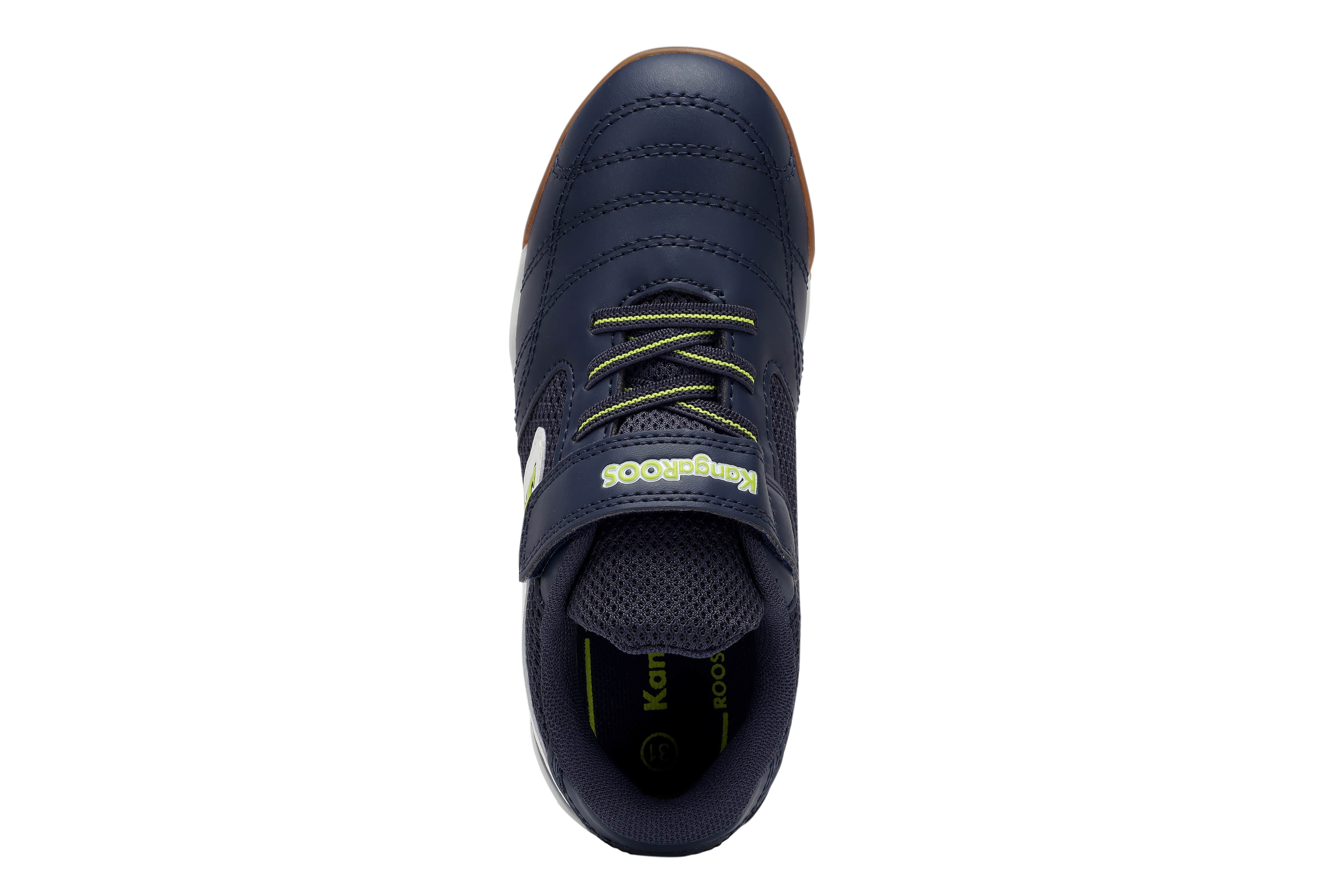 KangaROOS K-BRACEYARD EV Indoorschuh Hallenschuh für Kinder und Jugendliche, mit Klettverschluss