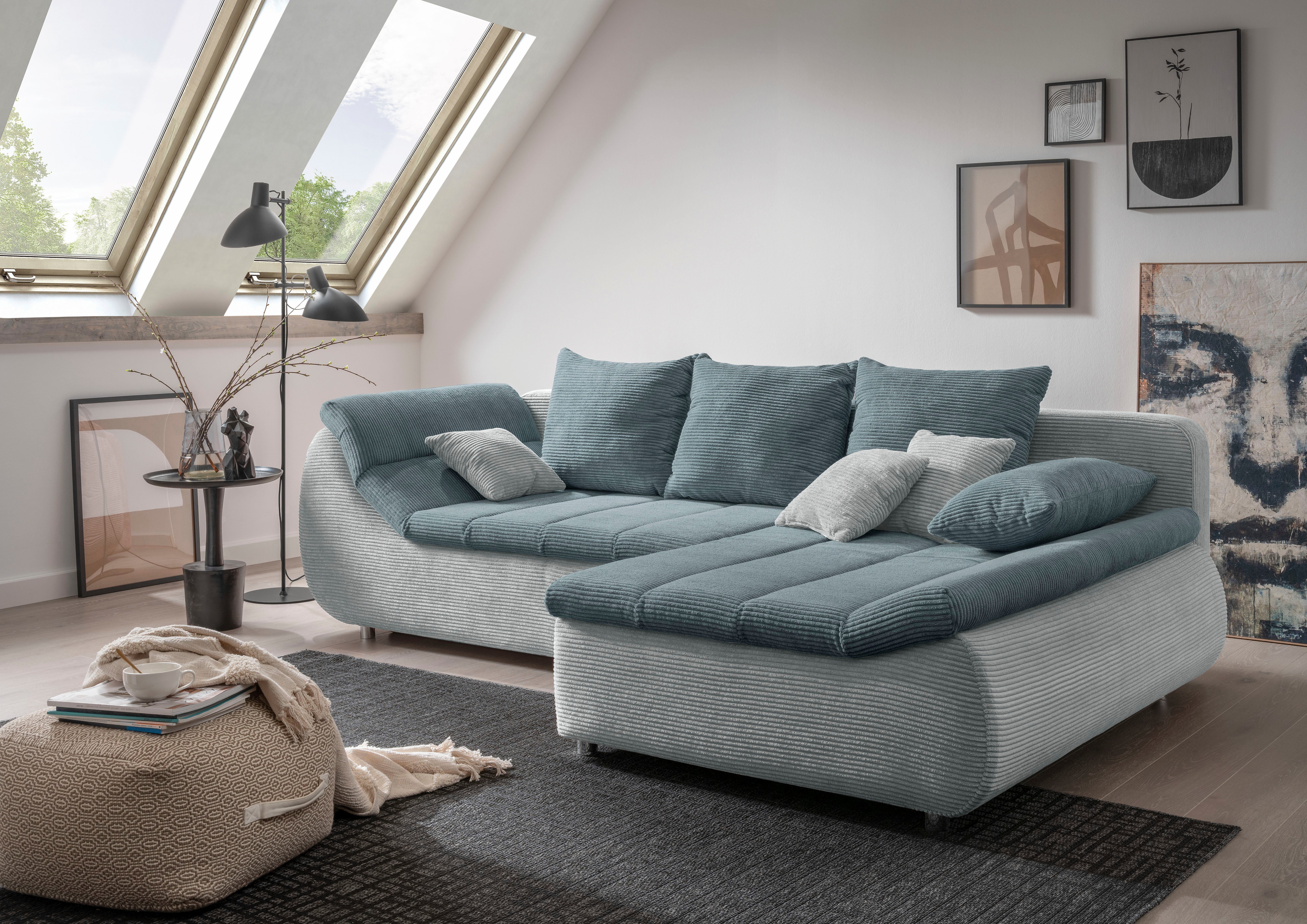 INOSIGN Ecksofa Imola elegant und bequem, günstig online kaufen