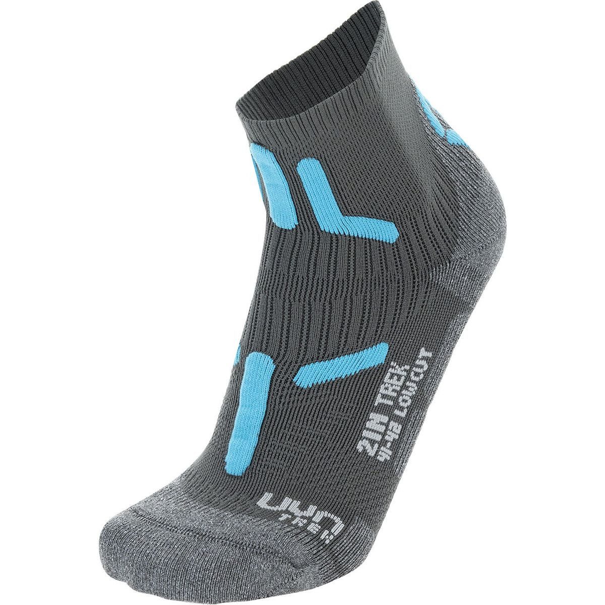 UYN Wandersocken Woman Trekking 2IN Low Cut Socks Leichte Socken mit Doppelschichtsystem und Stoßdämpfung für optimalen