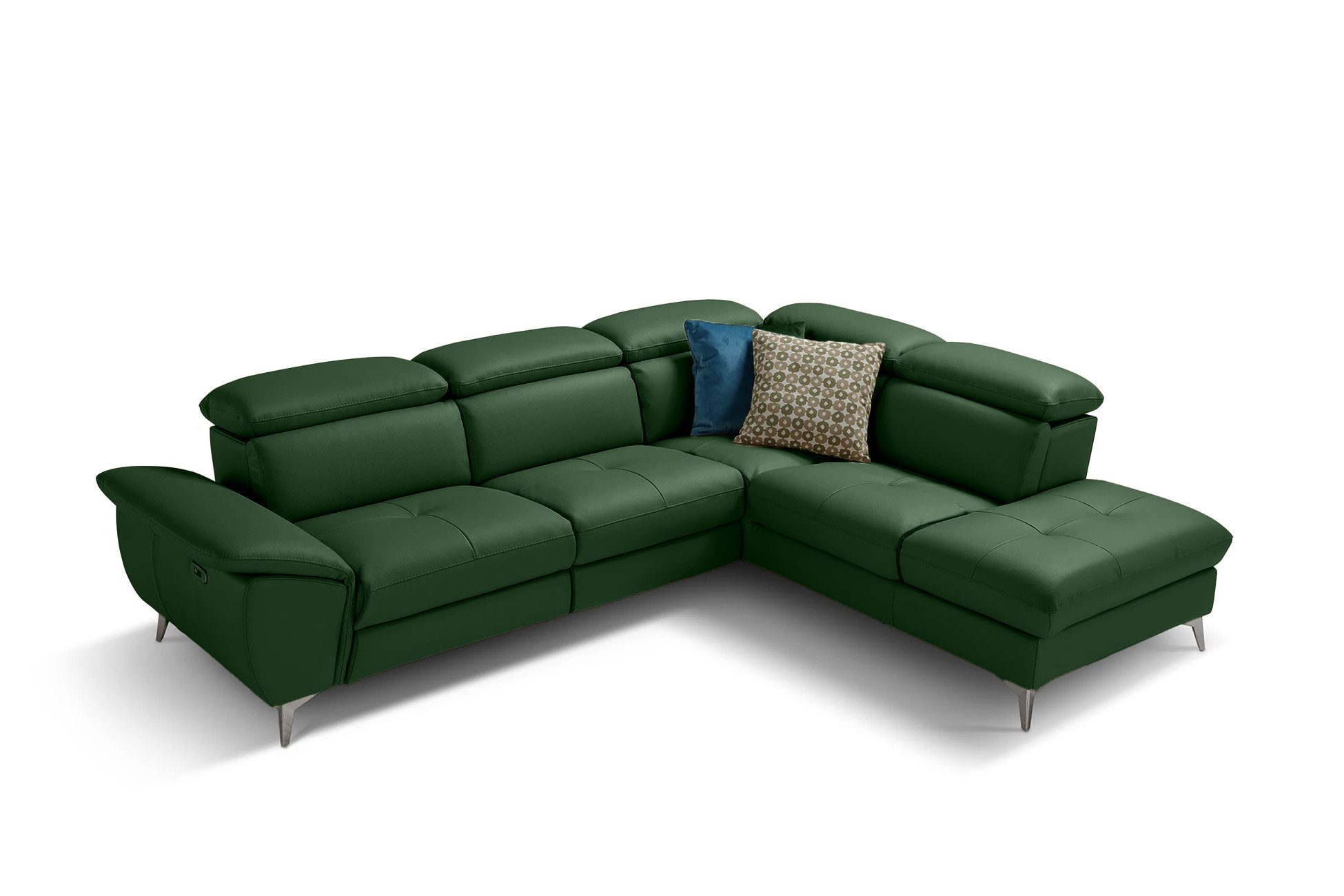 moebeloutlet.de Ecksofa Zürich Ledersofa, mit Relaxfunktion günstig online kaufen
