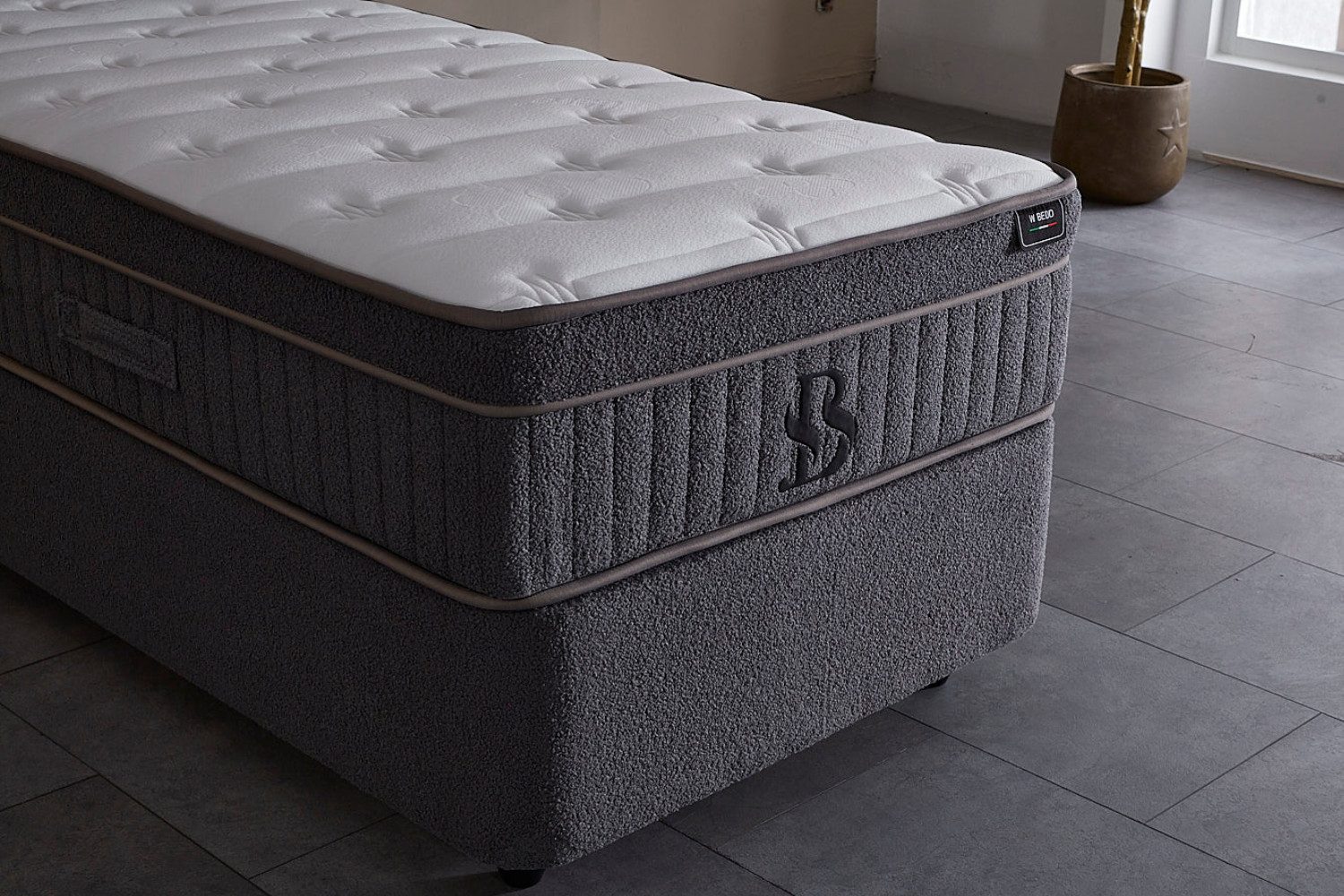 Pointhome Boxspringbett, Jungenbett, Mädchenbett, Kinderbett, Boxbett (90x200 cm, Bett mit Bettkasten, Matratze & Stauraum), Hydraulischem Stauraum