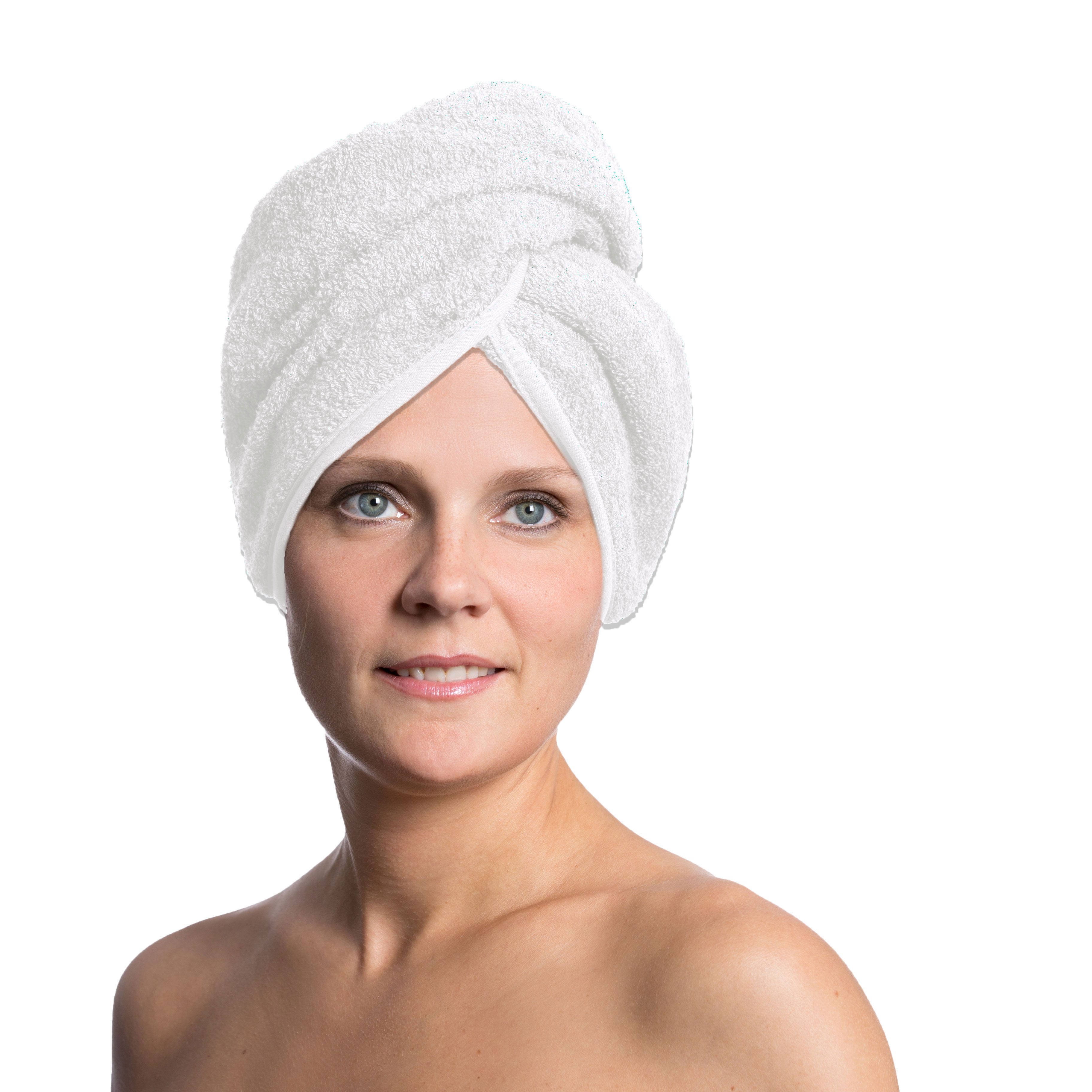 ZOLLNER Turban-Handtuch, Walkfrottier (1-St), 23 x günstig online kaufen